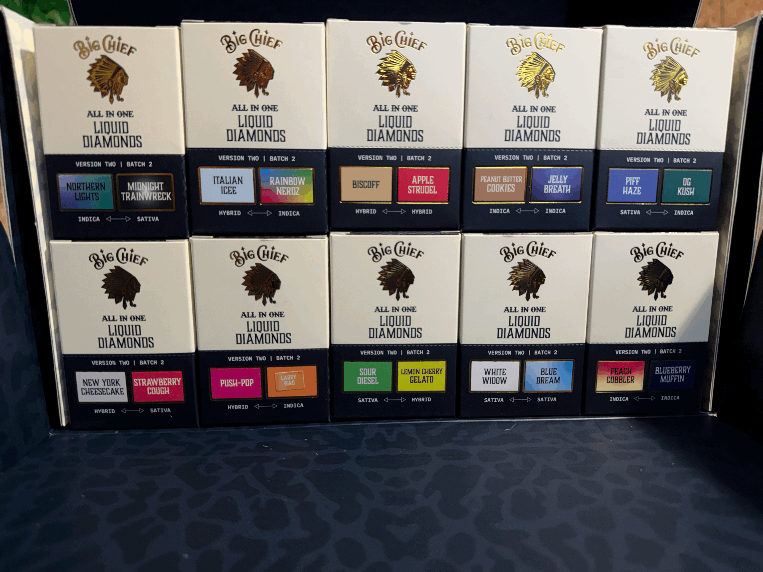 Big Chief 2gram Dual Flavor Disposable Vape