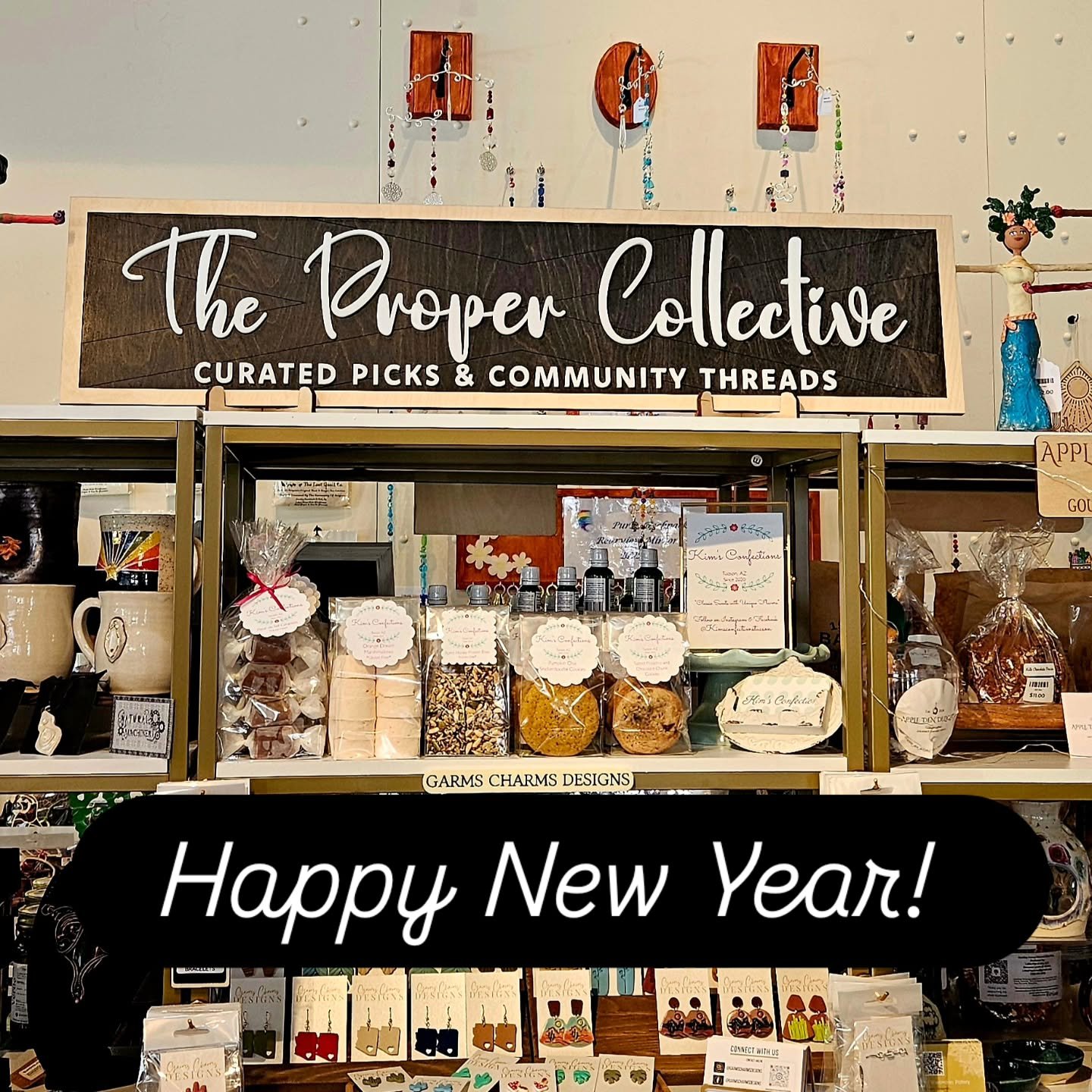 🎉 Happy New Year 🎉

Two Proper Collective locations, countless talented vendors, and a community that showed up hard. Grateful for all of you.
2026, let&rsquo;s go.

#TheProperCollective #TucsonMakers #ShopLocal #BuiltTogether