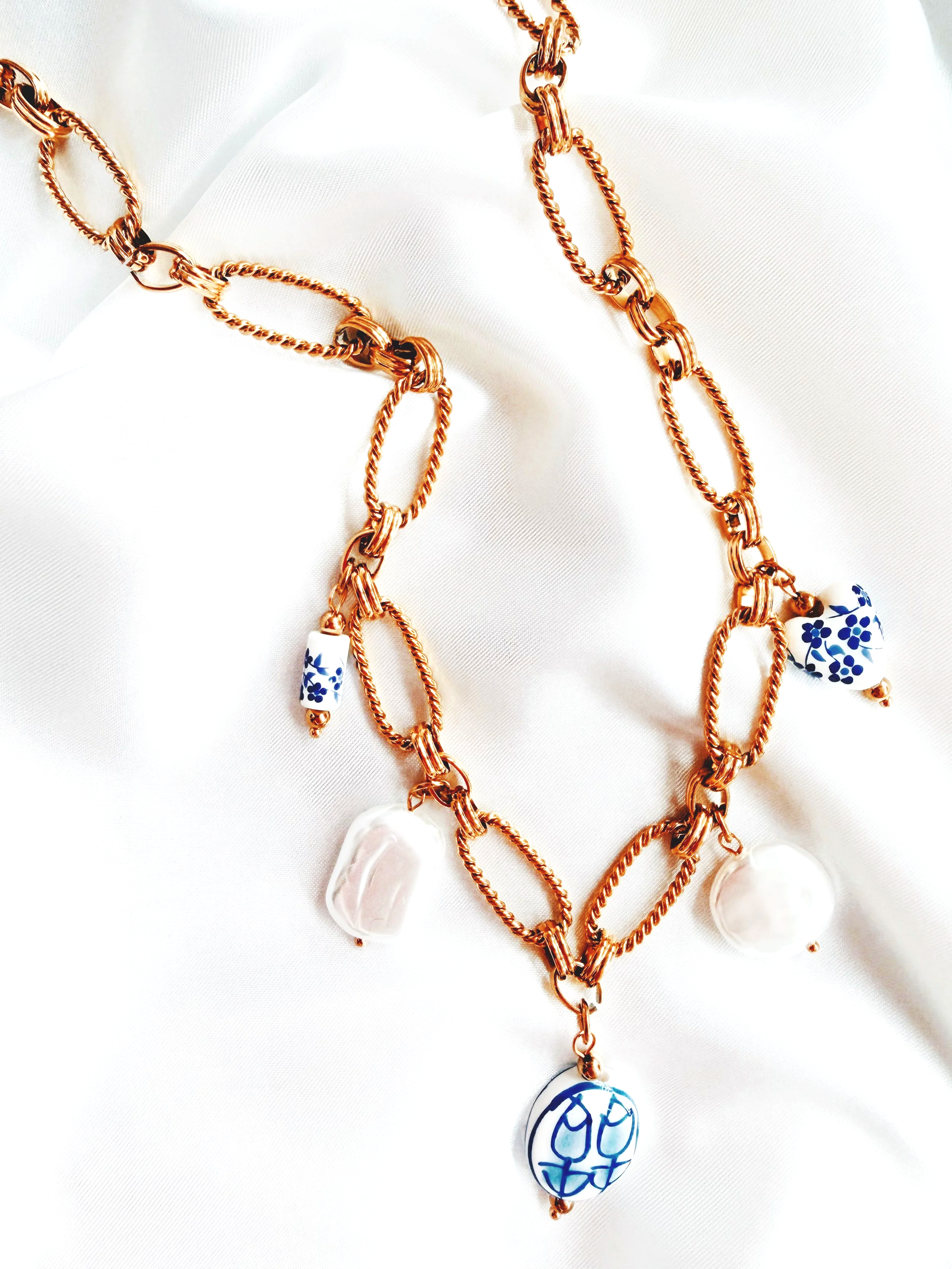 Santorini Charm Necklace