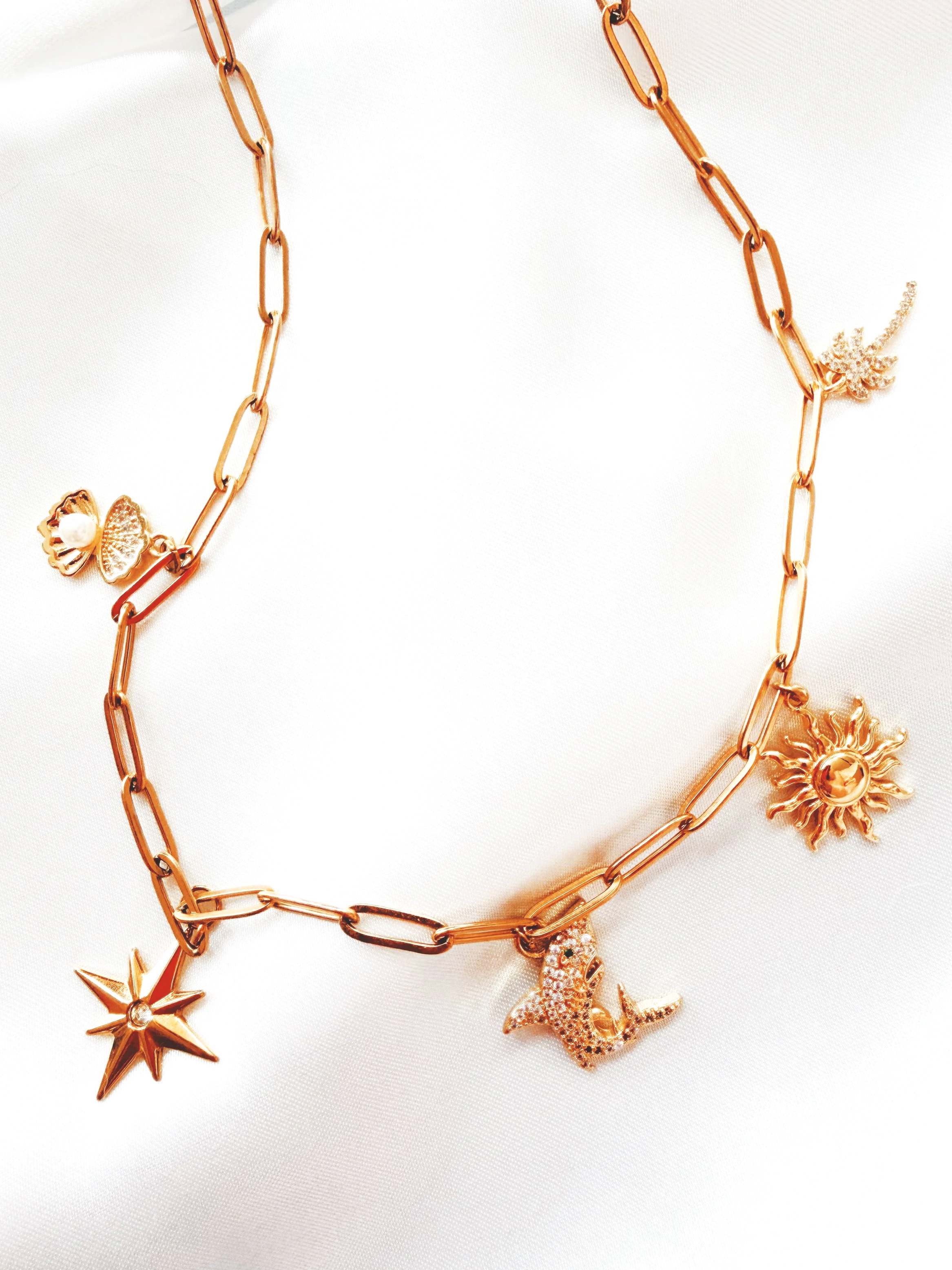 Shore Break Charm Necklace