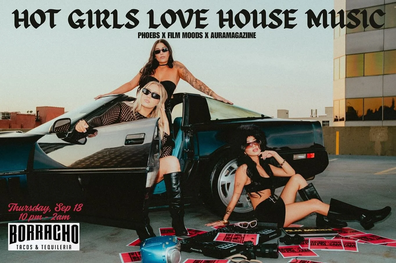 Clear your Thursday… HOT GIRLS LOVE HOUSE MUSIC
This Thursday, Sept 18 @borrachospokane 🪩
10PM–2AM • 21+
Hosted by @auramagaziine x Film Moods @film_moods x Phoebs @_.phoebs._
House beats, raffles, photobooth, & the vibes you