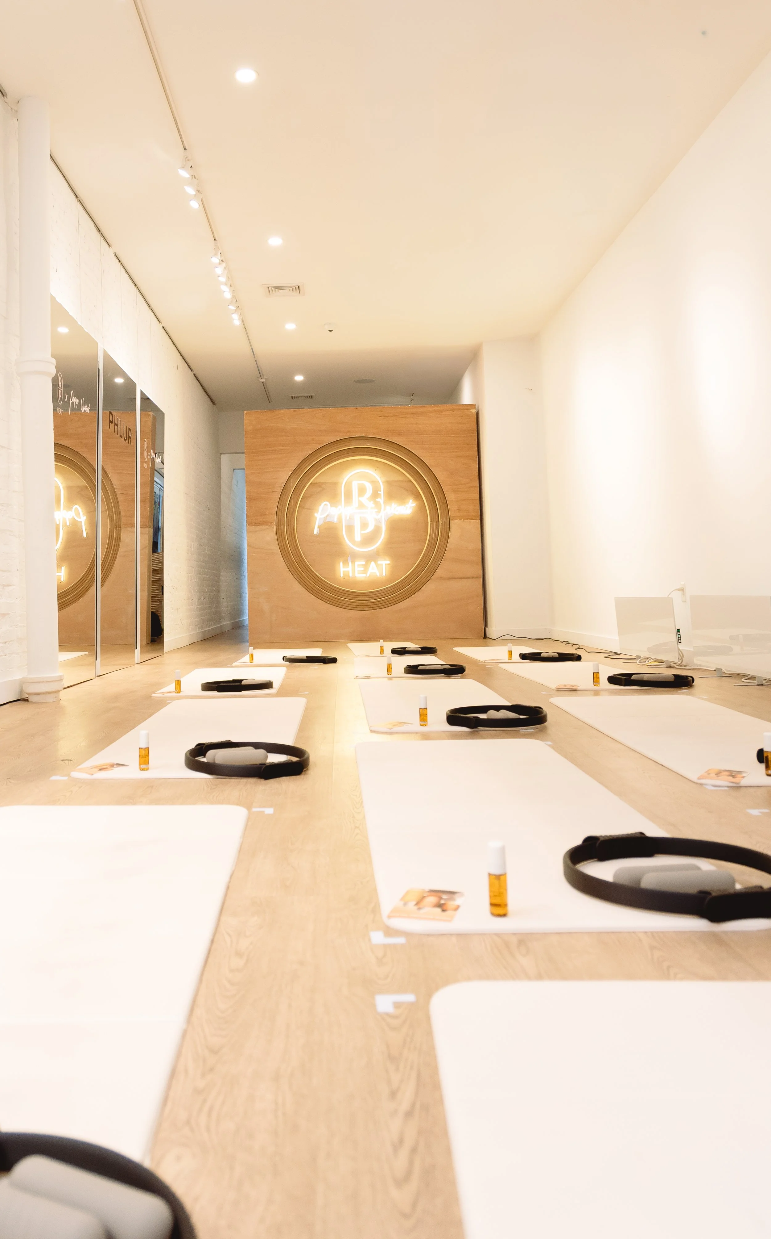 Past Pop Ups #Reforming Pilates# |In January 2026, we brought Reforming Pilates to Newbury Street in Boston for a 25-day pop-up—our longest to date—debuting their new RP Heat mat concept for the very first time. Set on Boston’s most iconic street, we