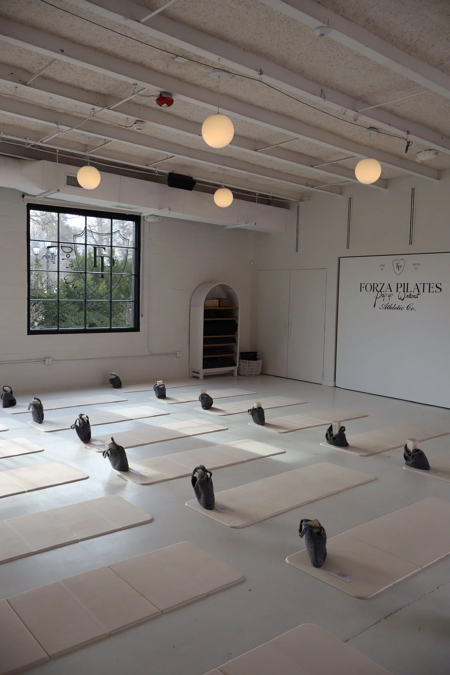 Past Pop Ups #Forza Pilates# |In February, Forza brought its athletic, reformer-inspired method onto the mat in Ann Arbor—translating the strength, precision, and signature burn of the reformer into a grounded, high-intensity mat format without losin