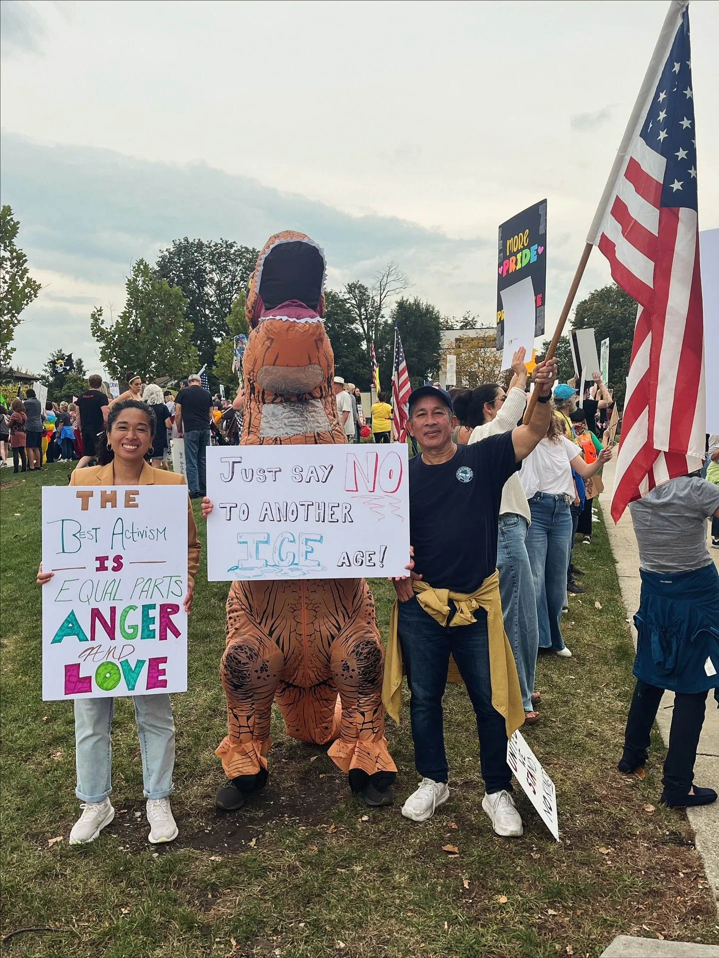 Energy is infectious. The Elmhurst #nokings protest had over 2,600 attendees, and the numbers don&rsquo;t lie. The unrest is growing, our need to engage is becoming undeniable, and if this event (nationwide) is a testament, being in community heals a