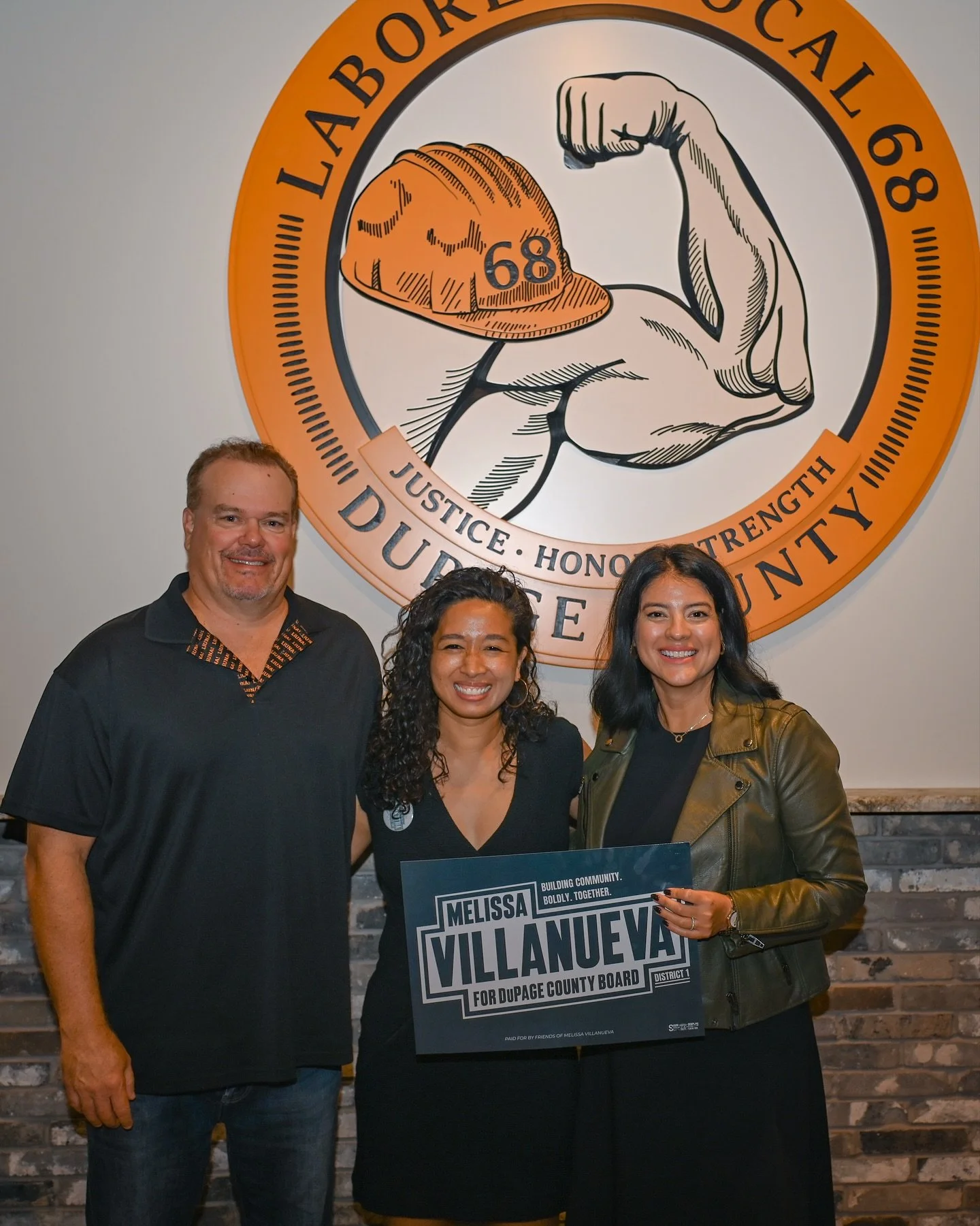 I&rsquo;m incredibly grateful for the support I felt at my Building Together Union Fundraiser.

A special thank you to Laborers Local 68 and Joe Riley for hosting us, and to the Chicago City Clerk @annavalenci for standing with me in this race from t