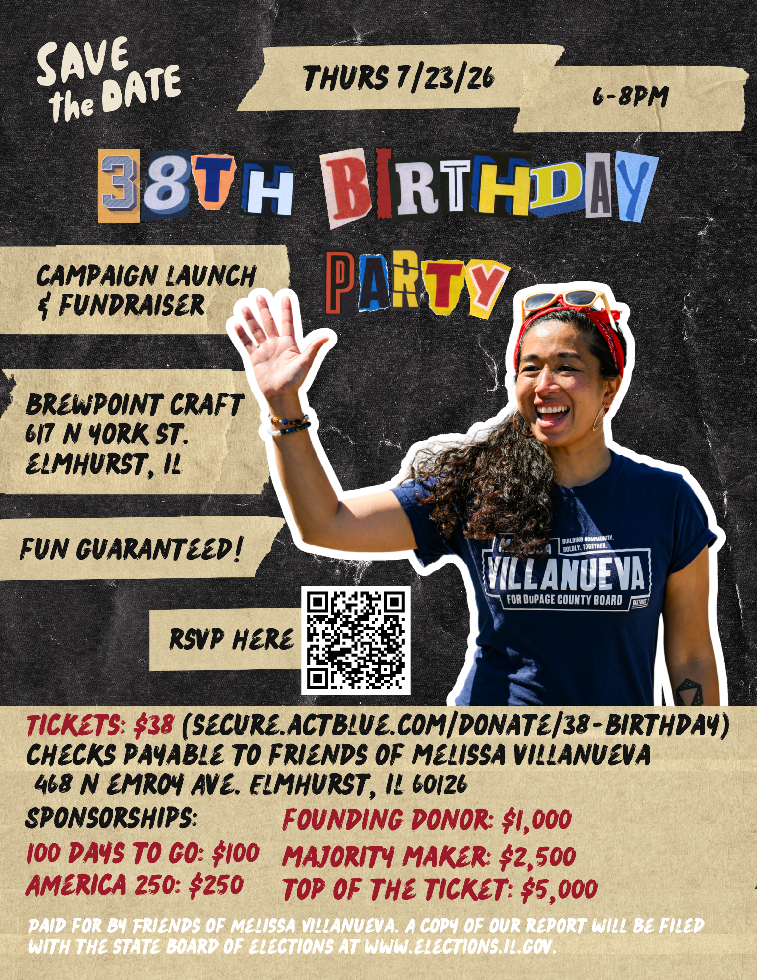 Birthday Party & Campaign Launch