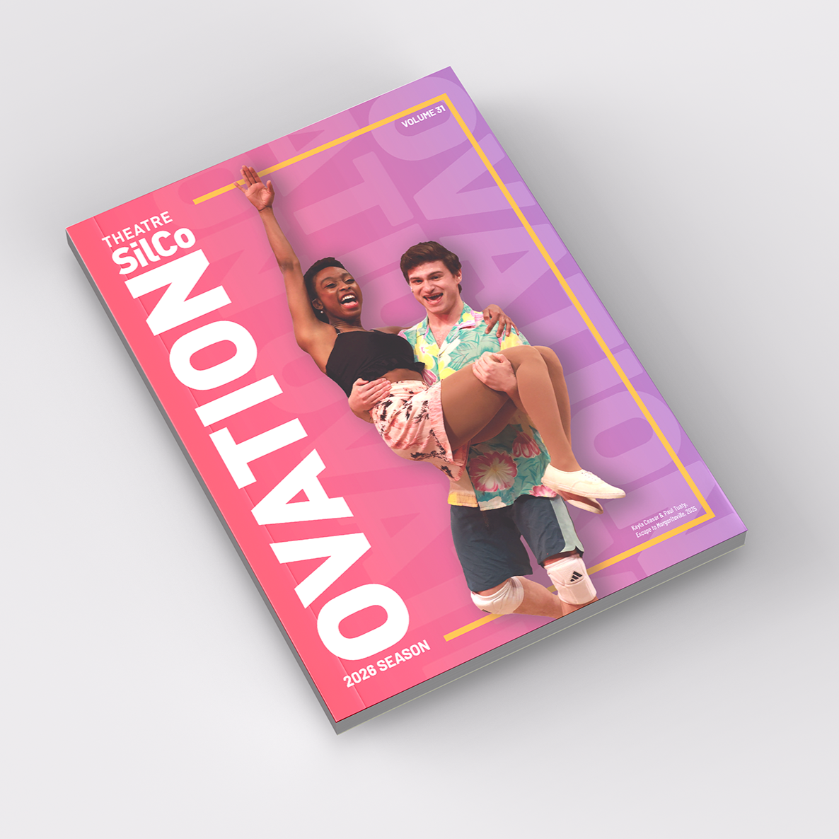 Theatre SilCo: Ovation Magazine Design