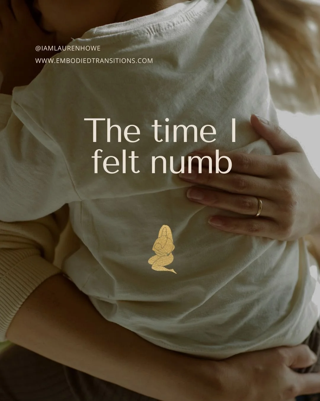 We often talk about flight or fight responses but this story speaks to shutdown - numbness. 

So many mothers are holding a lot. More than a human nervous system can or should cope with.

It's not the mother who is broken, it is the system around her