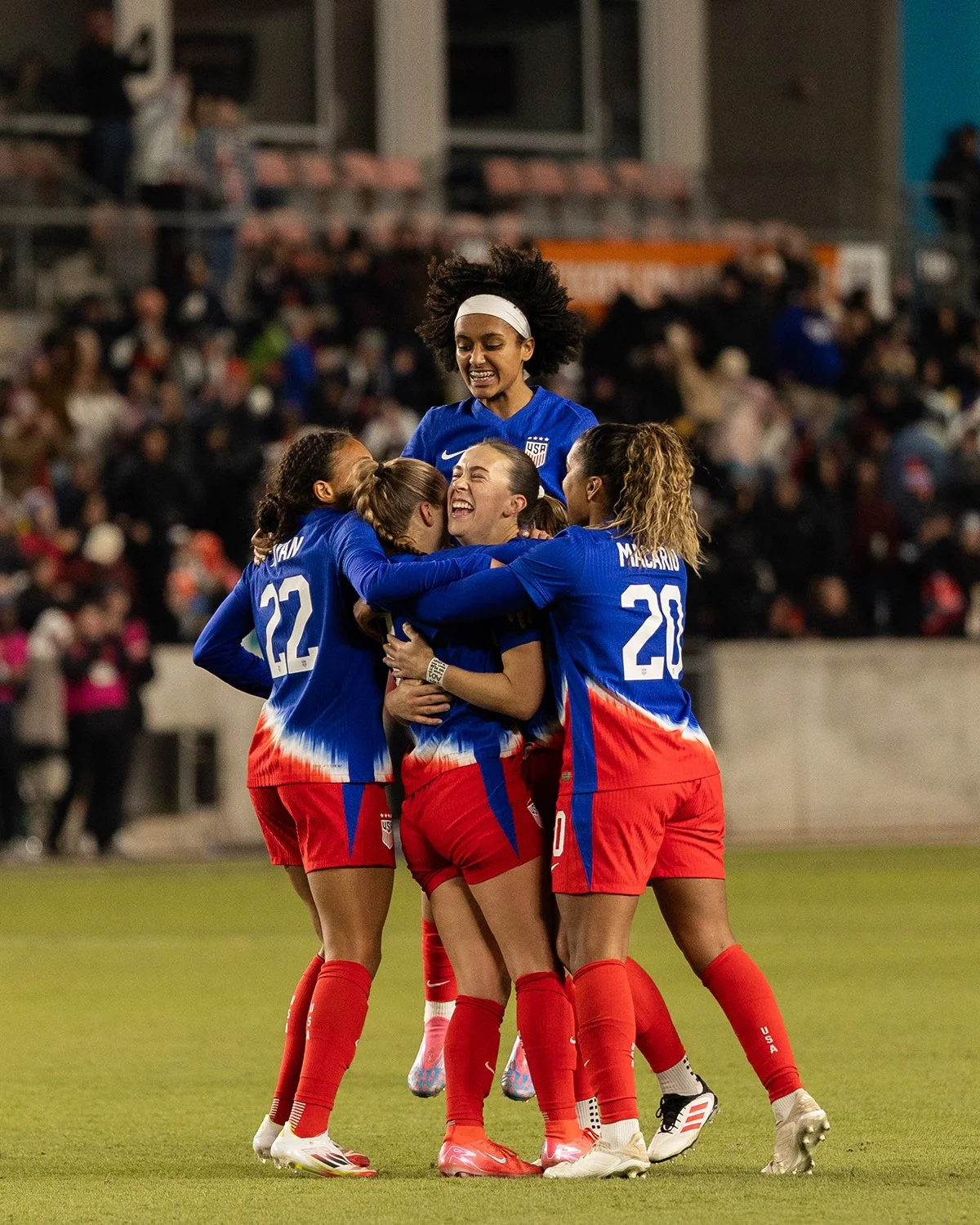 UNITED STATES DOMINATES COLOMBIA 2–0 TO OPEN 2025 SHEBELIEVES CUP