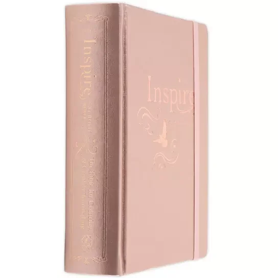 Inspire Catholic Bible NLT (Hardcover LeatherLike, Rose Gold)