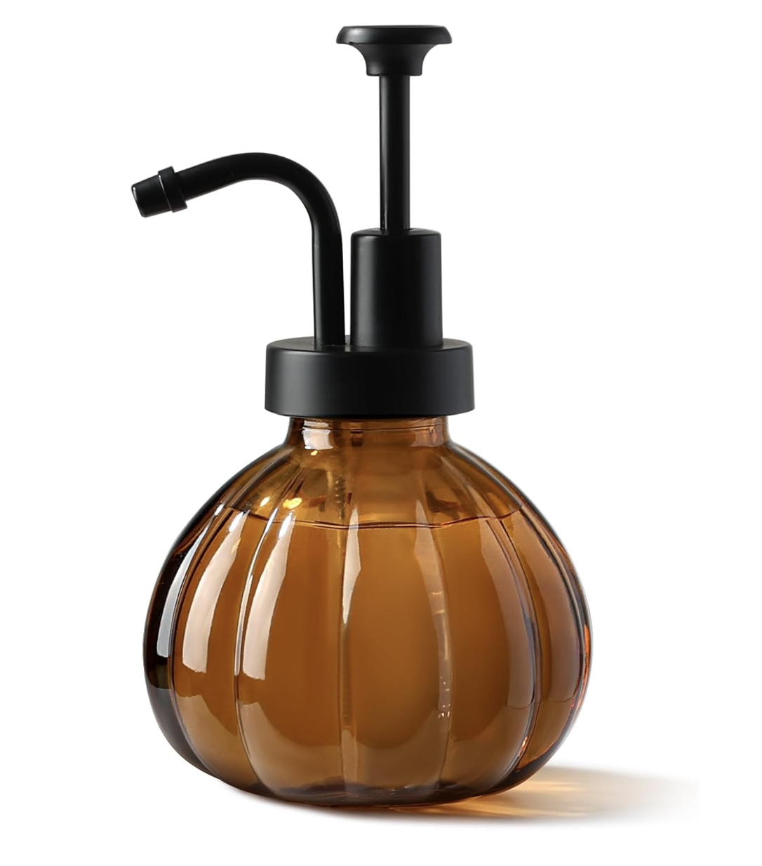 RACOBOT Fall Amber Glass Soap Dispenser