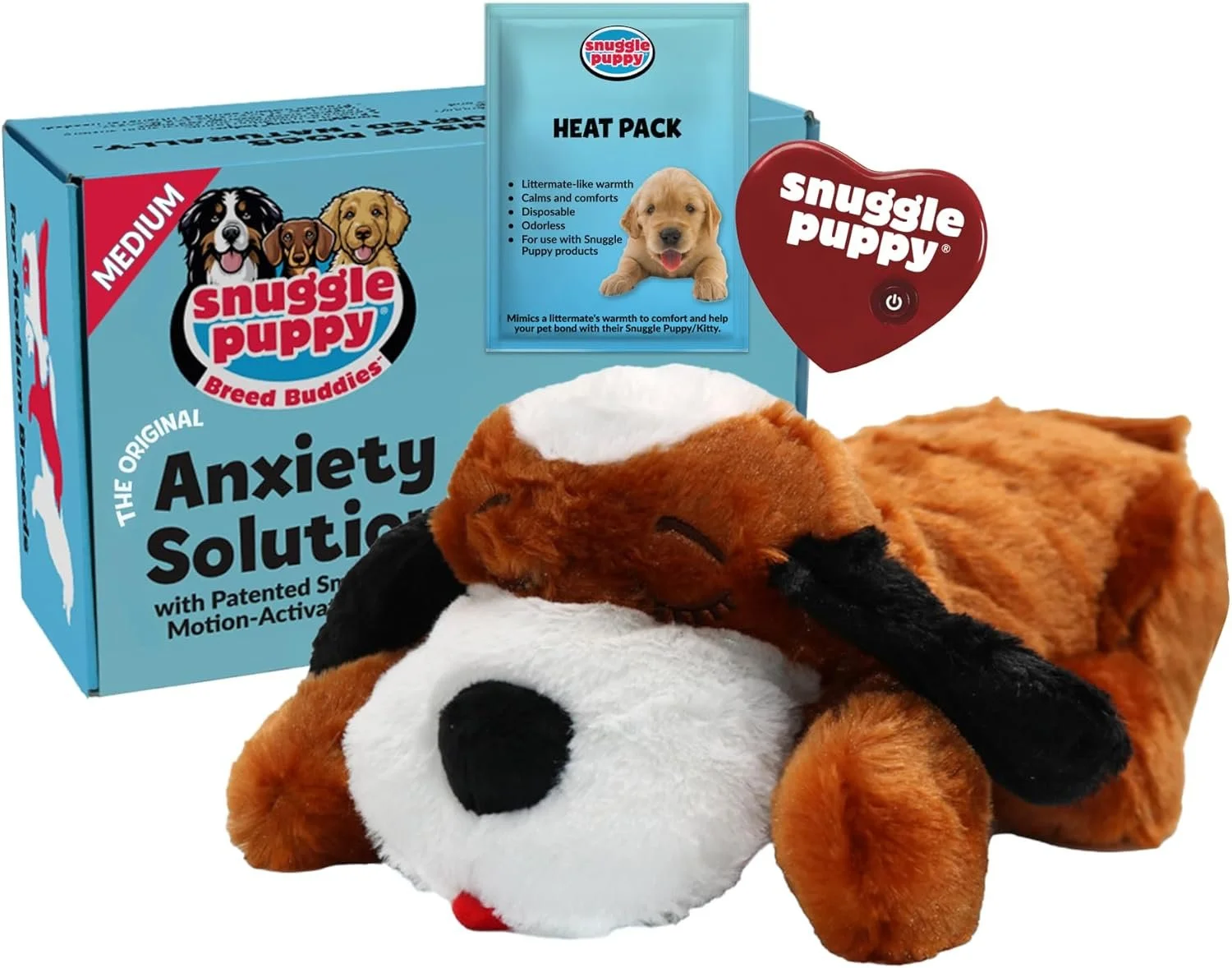 Snuggle Puppy Heartbeat Dog Toy for Puppies