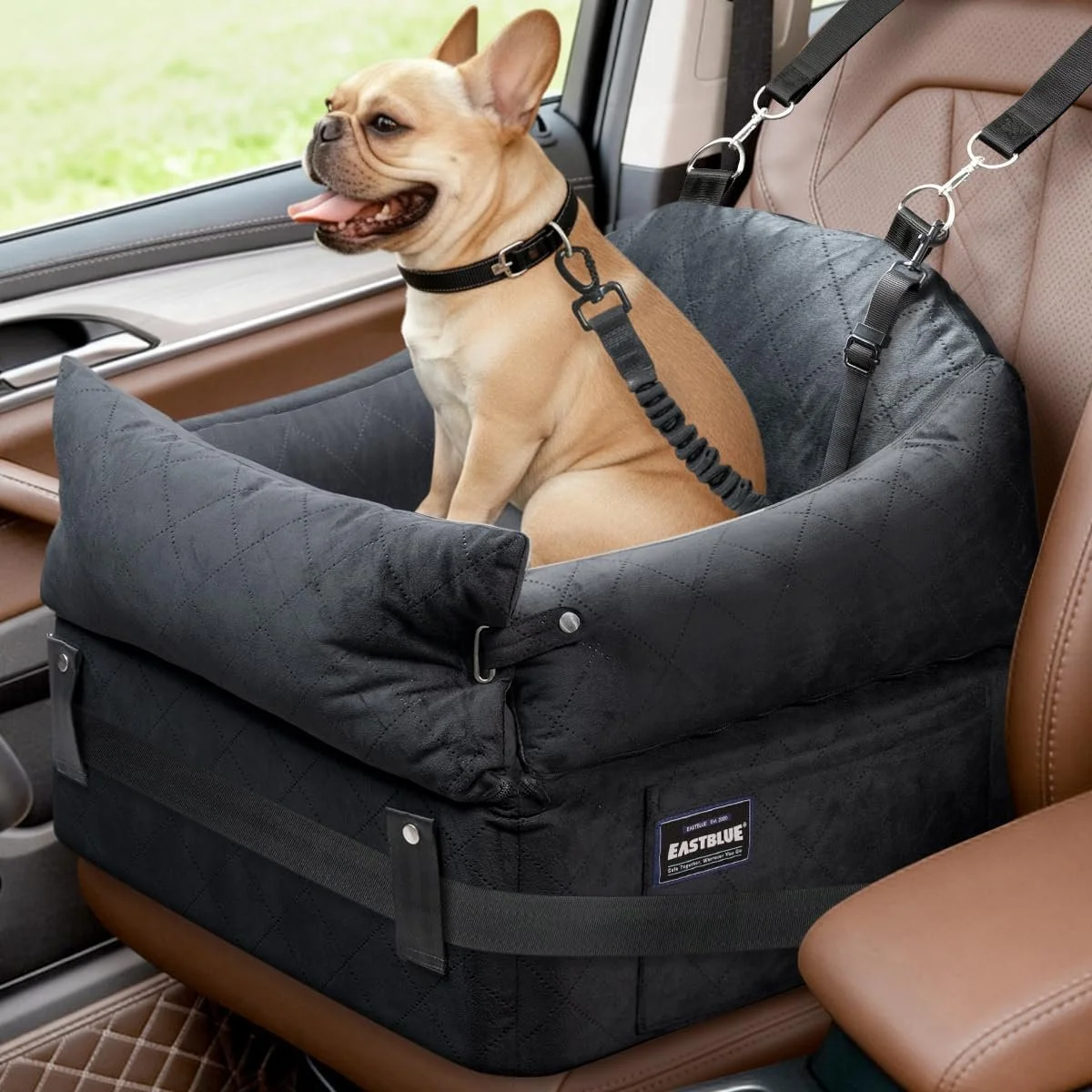 Elevated Car Seat for Small Medium Dogs