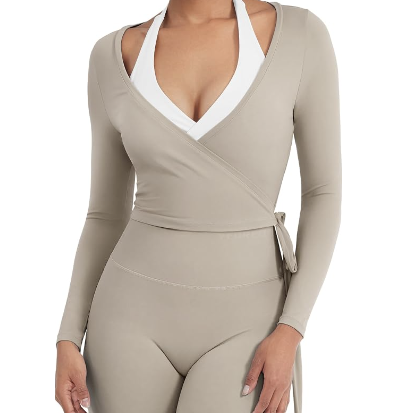 Yeoreo Ease Long Sleeve Ballet Wrap Top