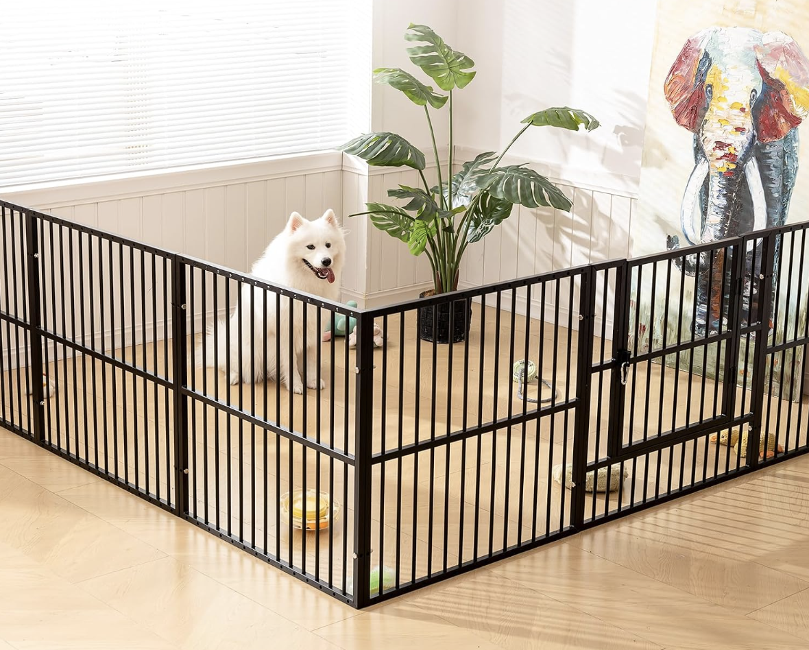31.5" H Heavy Duty Dog Playpen 