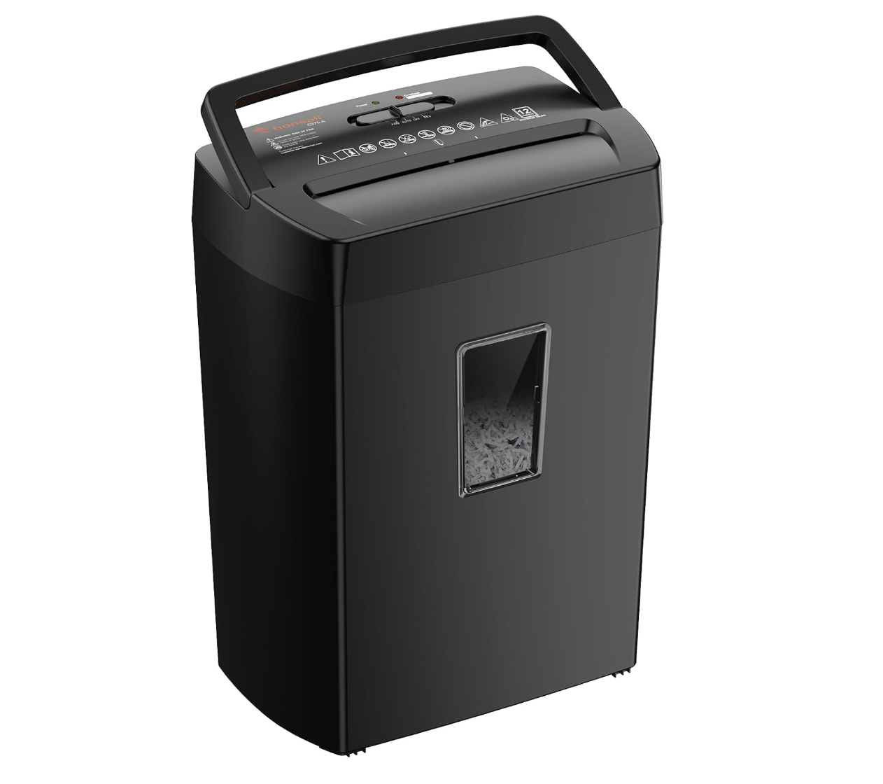 Bonsaii 12-Sheet Cross Cut Paper Shredder