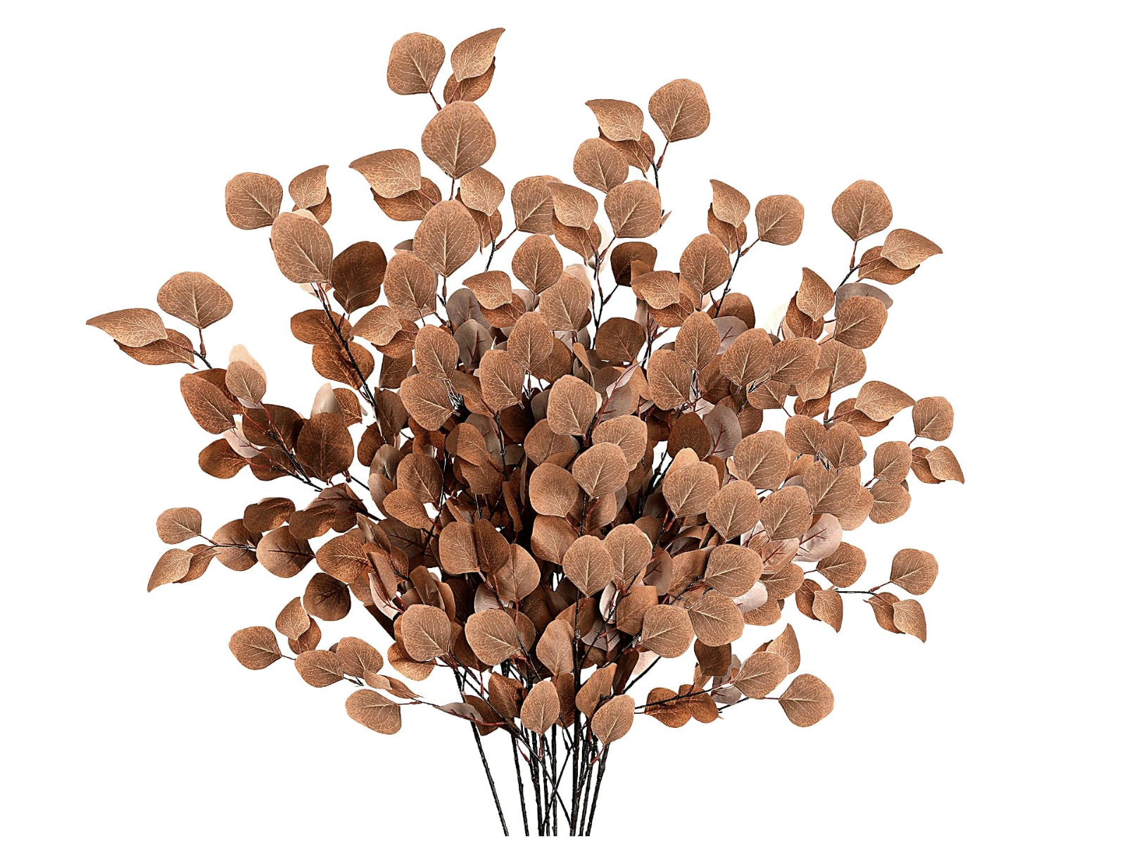 6 Pcs Fall Artificial Eucalyptus Stems