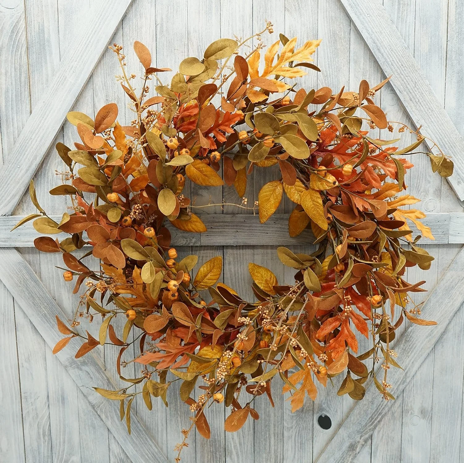 Wreath for Front Door Autumn Wreath