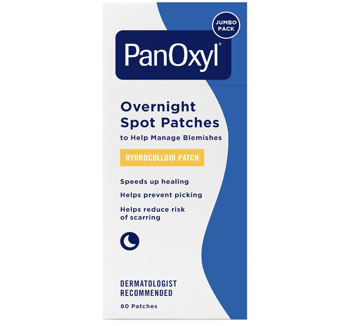 PanOxyl PM Overnight Spot Patches, Advanced Hydrocolloid Healing