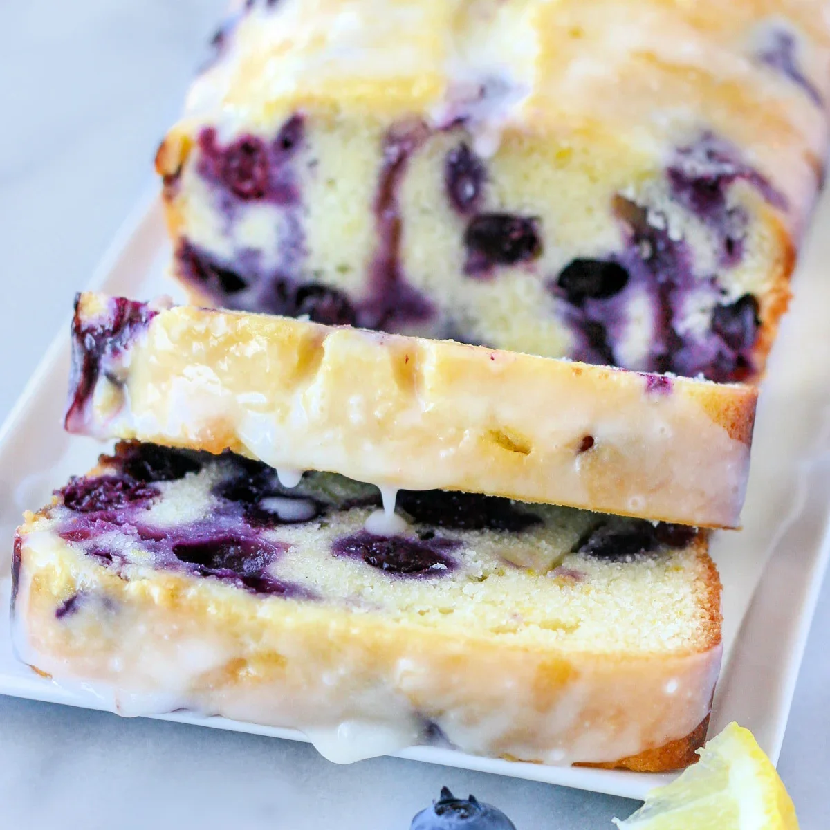 Lemon Blueberry Swirl Loaf ~ Seasonal ~
