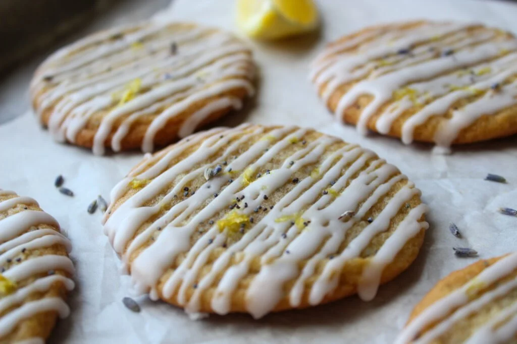 Lavender Poppy Seed Cookies ~ Seasonal ~