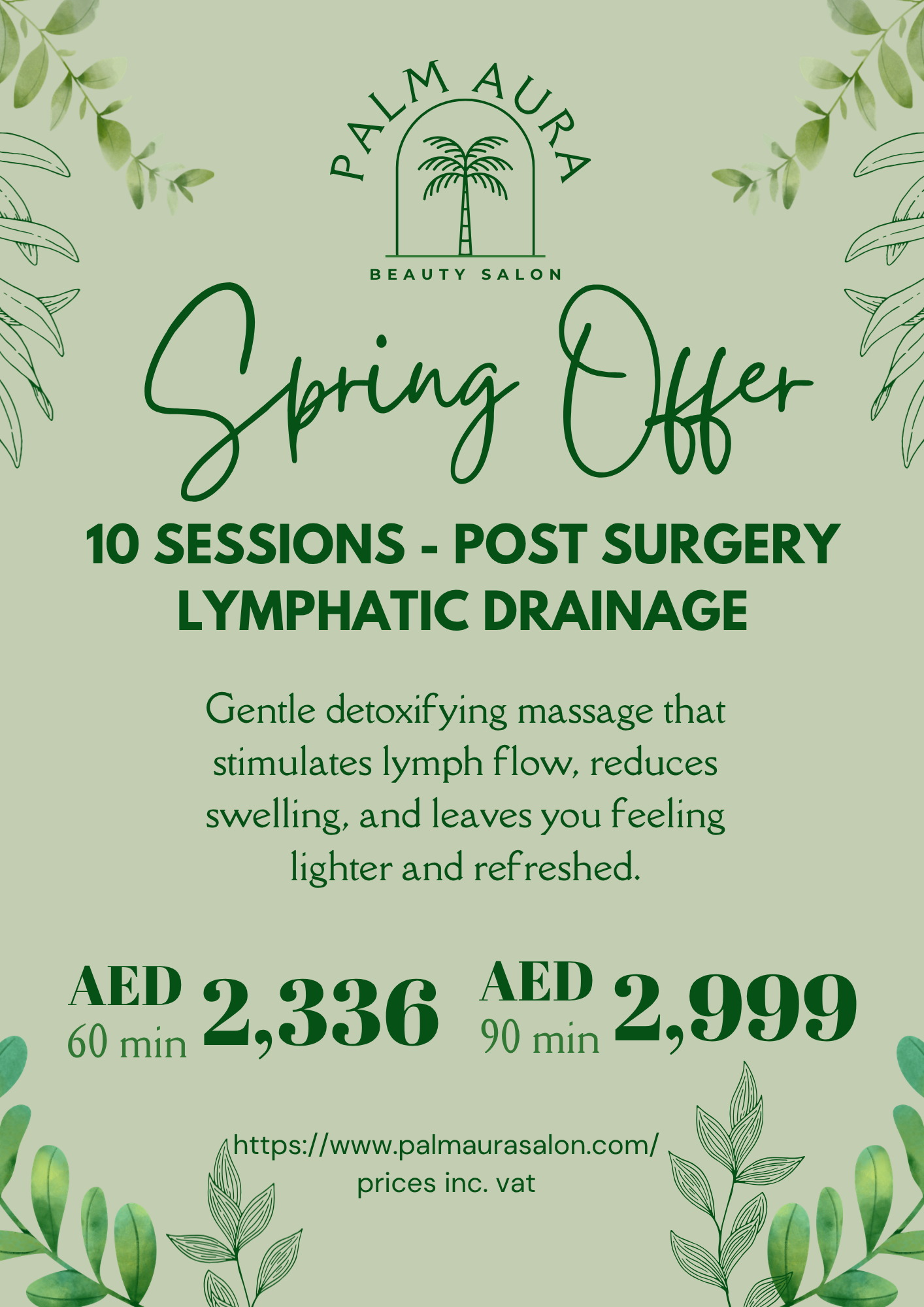 10 Post Surgery Lymphatic Drainage home massage in Dubai and Abu-Dhabi