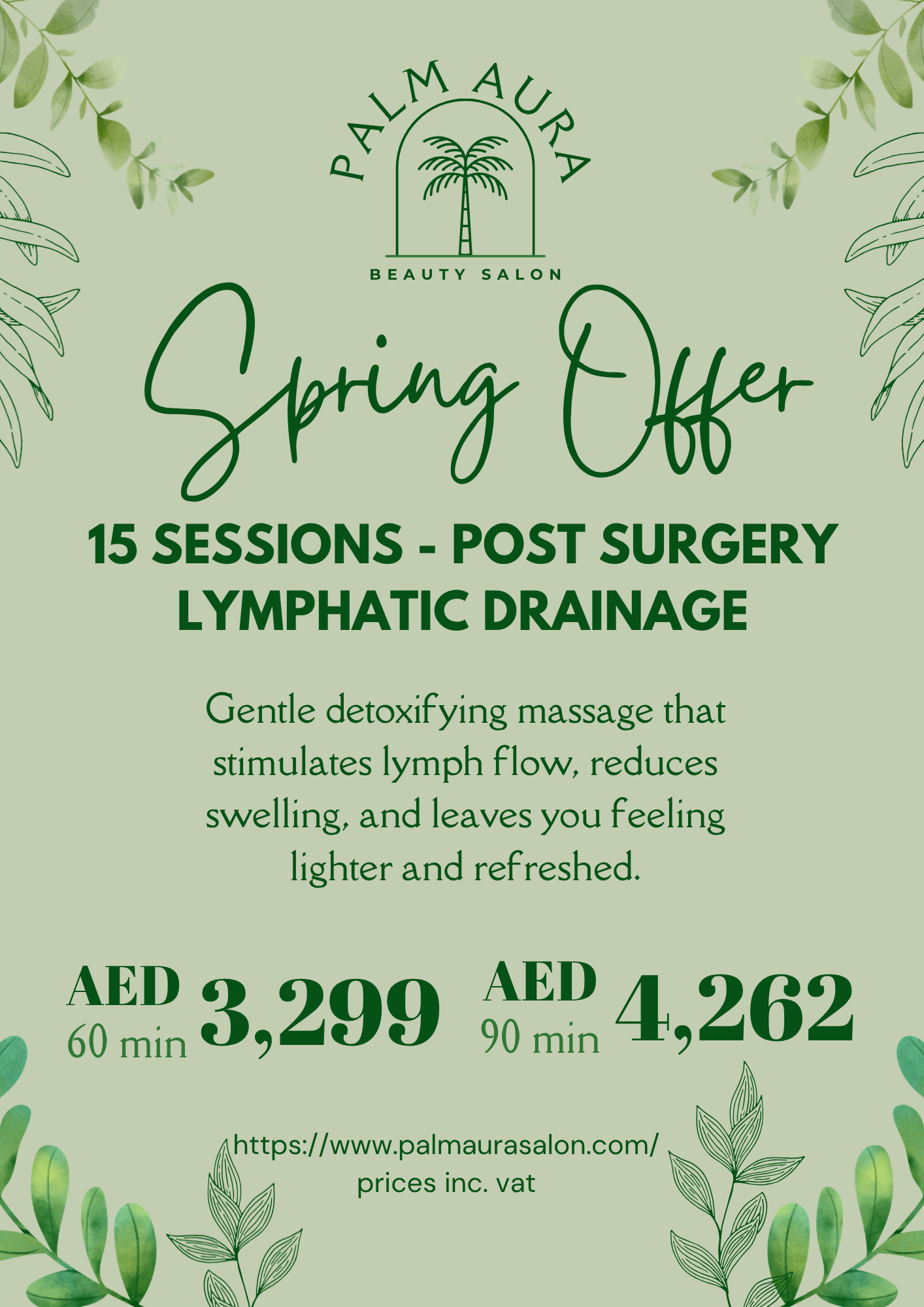 15 Post Surgery Lymphatic Drainage home massage in Dubai and Abu-Dhabi