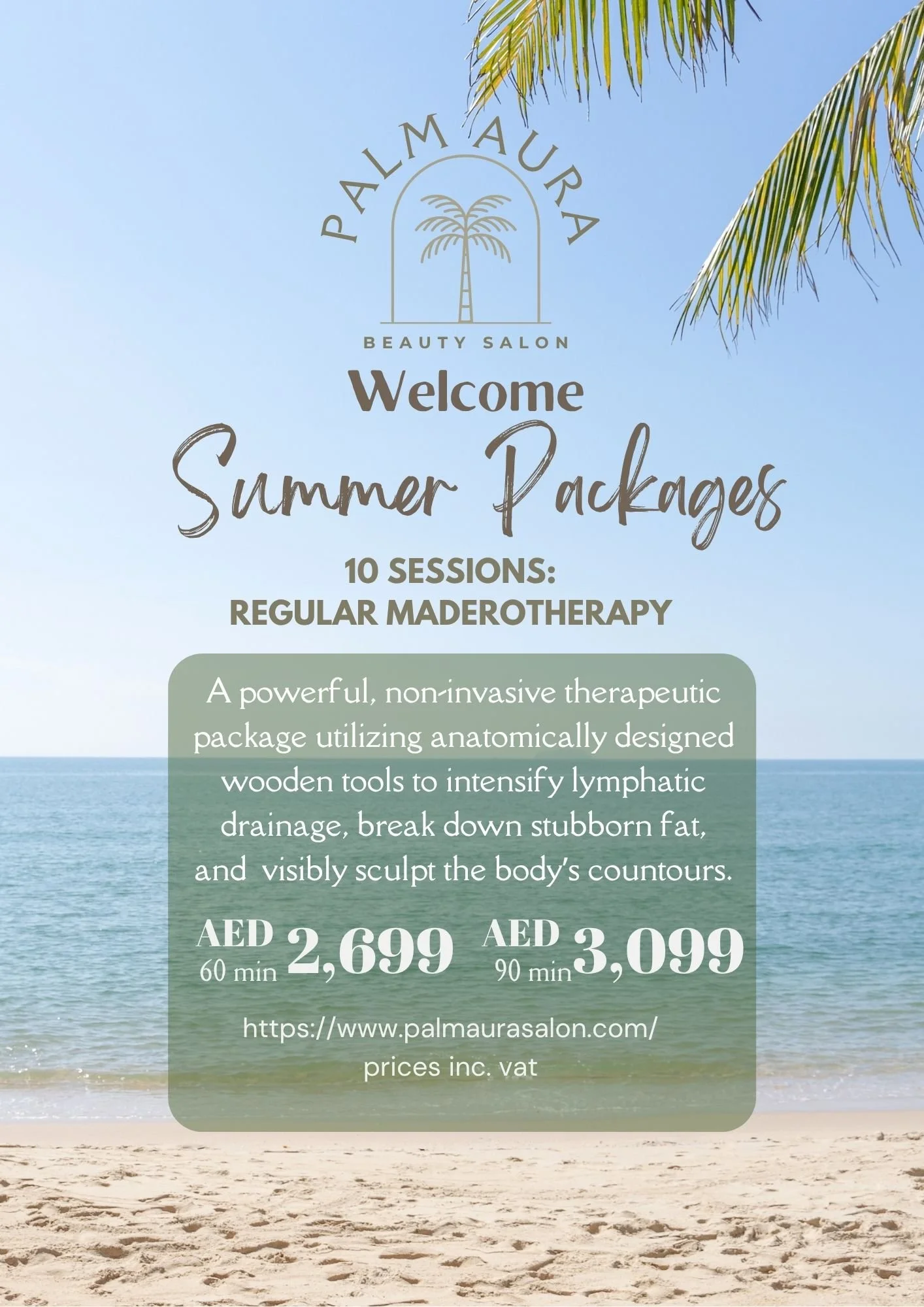 Maderotherapy with wooden tools package