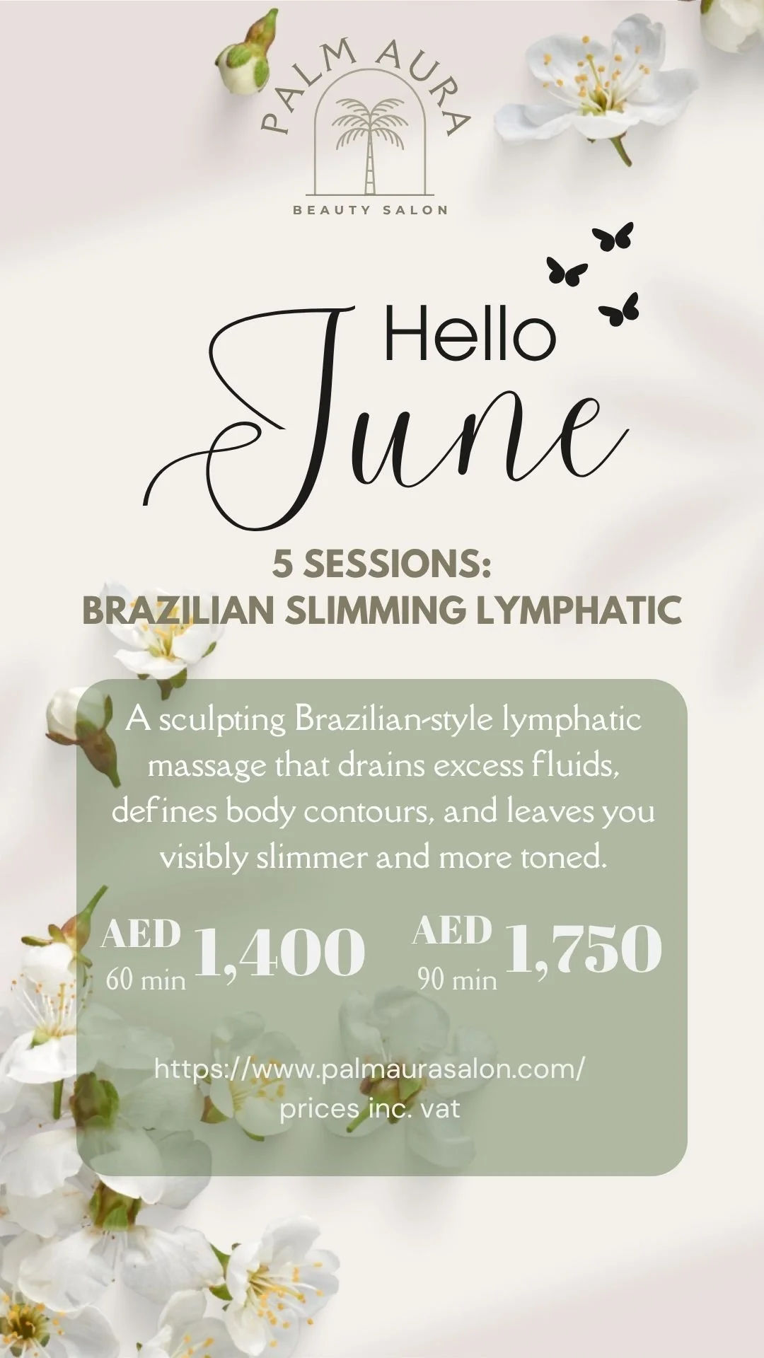 Brazilian Slimming Lymphatic Home massage package Dubai and Abu Dhabi