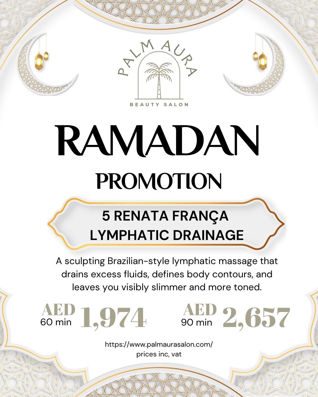 Renata Franca certified therapist Brazilian-style lymphatic massage that drains excess fluids, defines body contours, and leaves you visibly slimmer and toned.