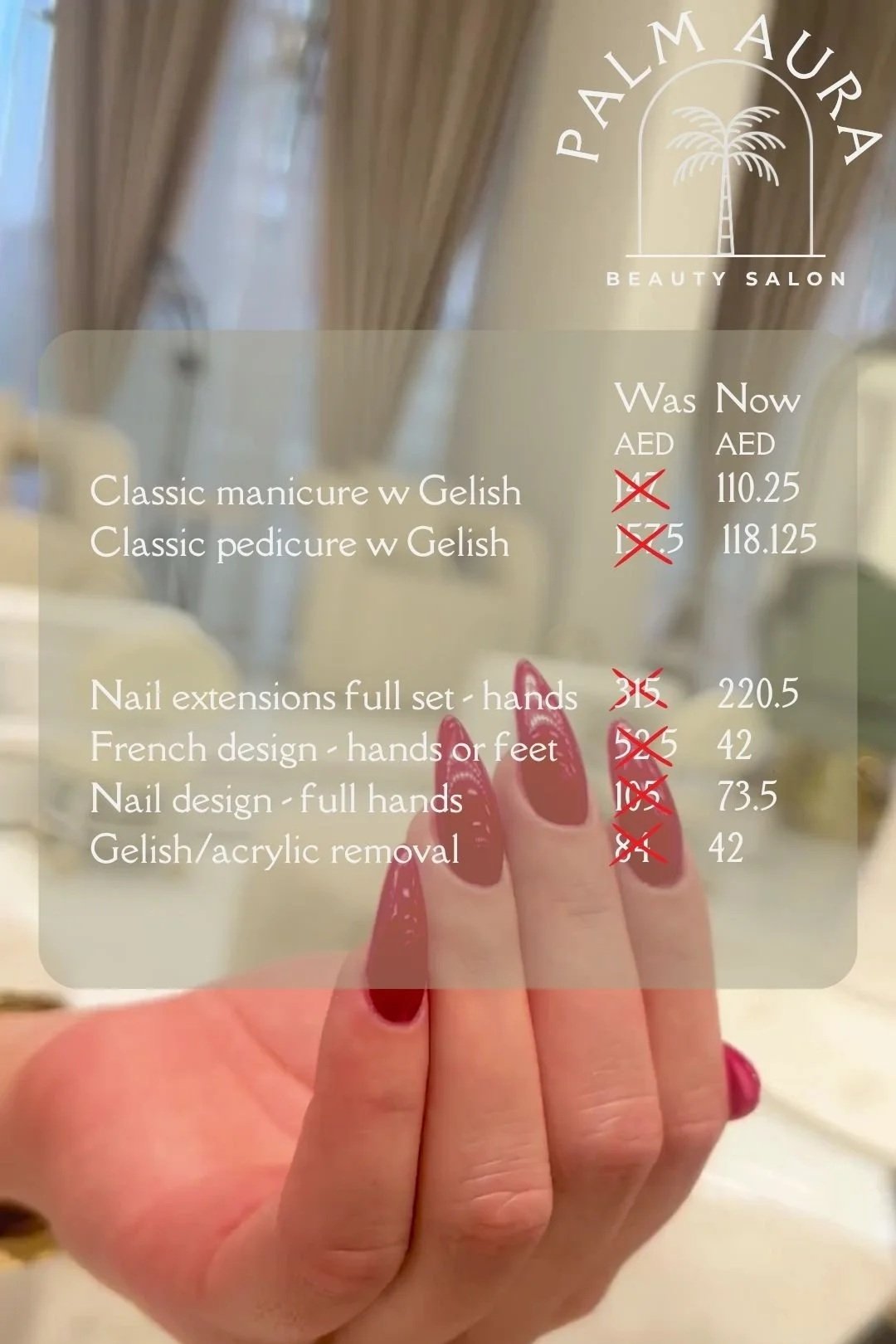 mani-pedi summer package Business Bay