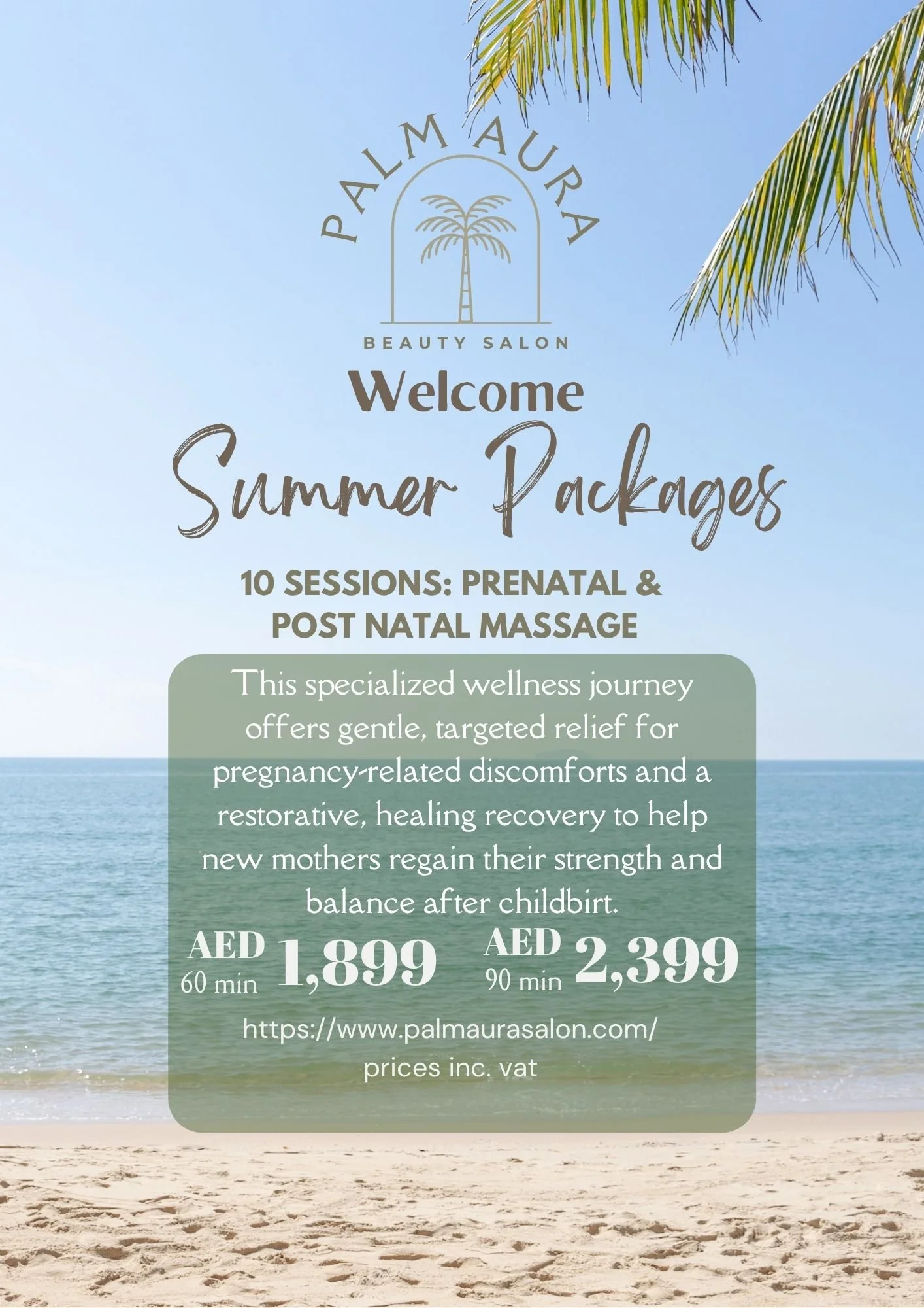 Prenatal and Post natal summer package