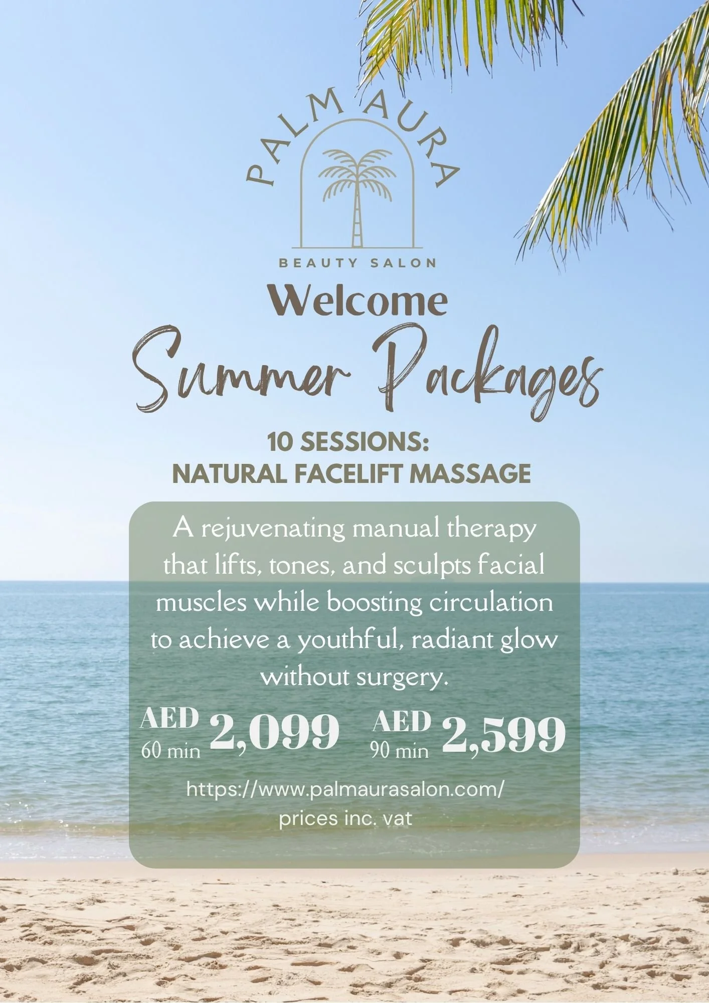 natural facelift Dubai summer package