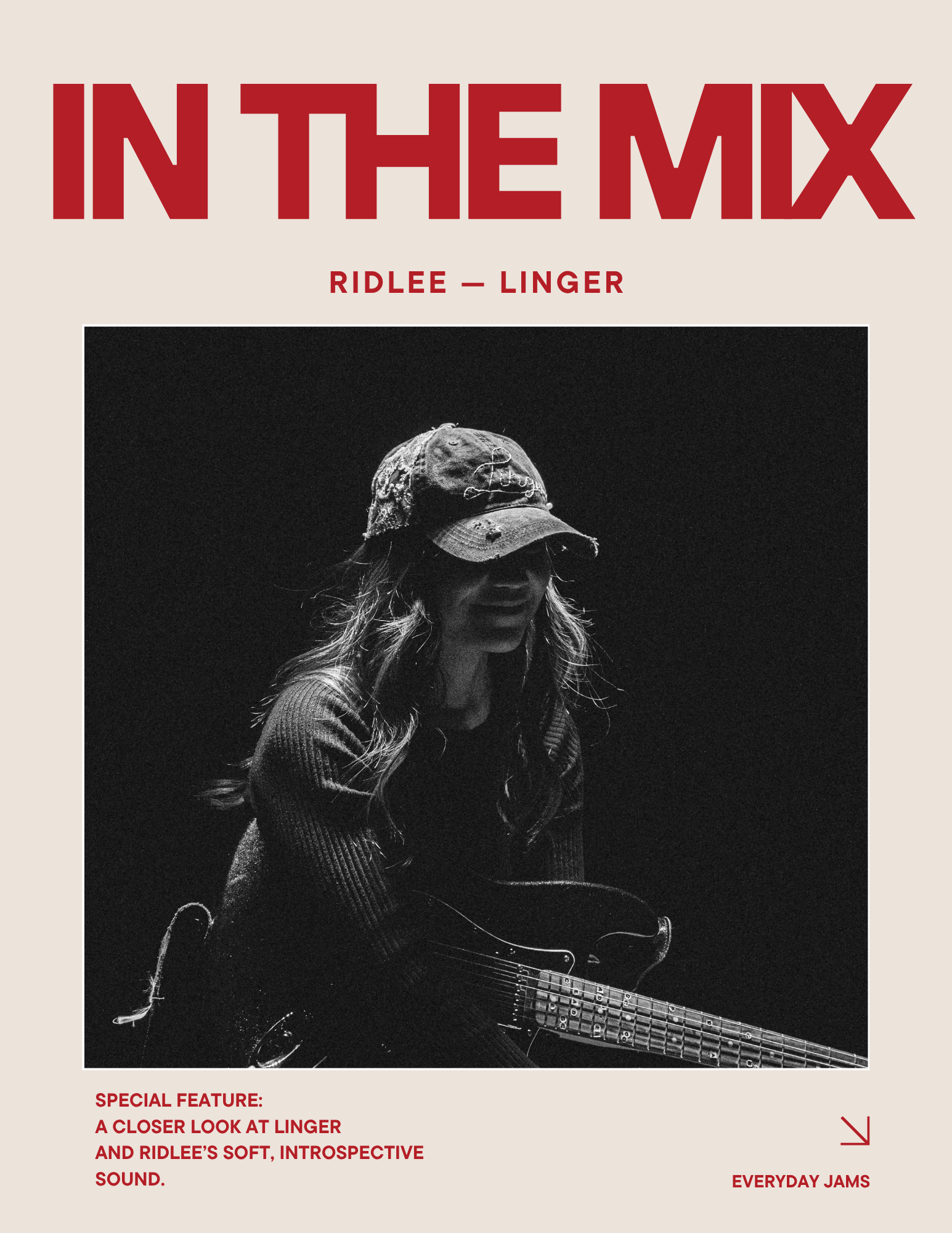 Ridlee Lets Emotion Speak on Linger