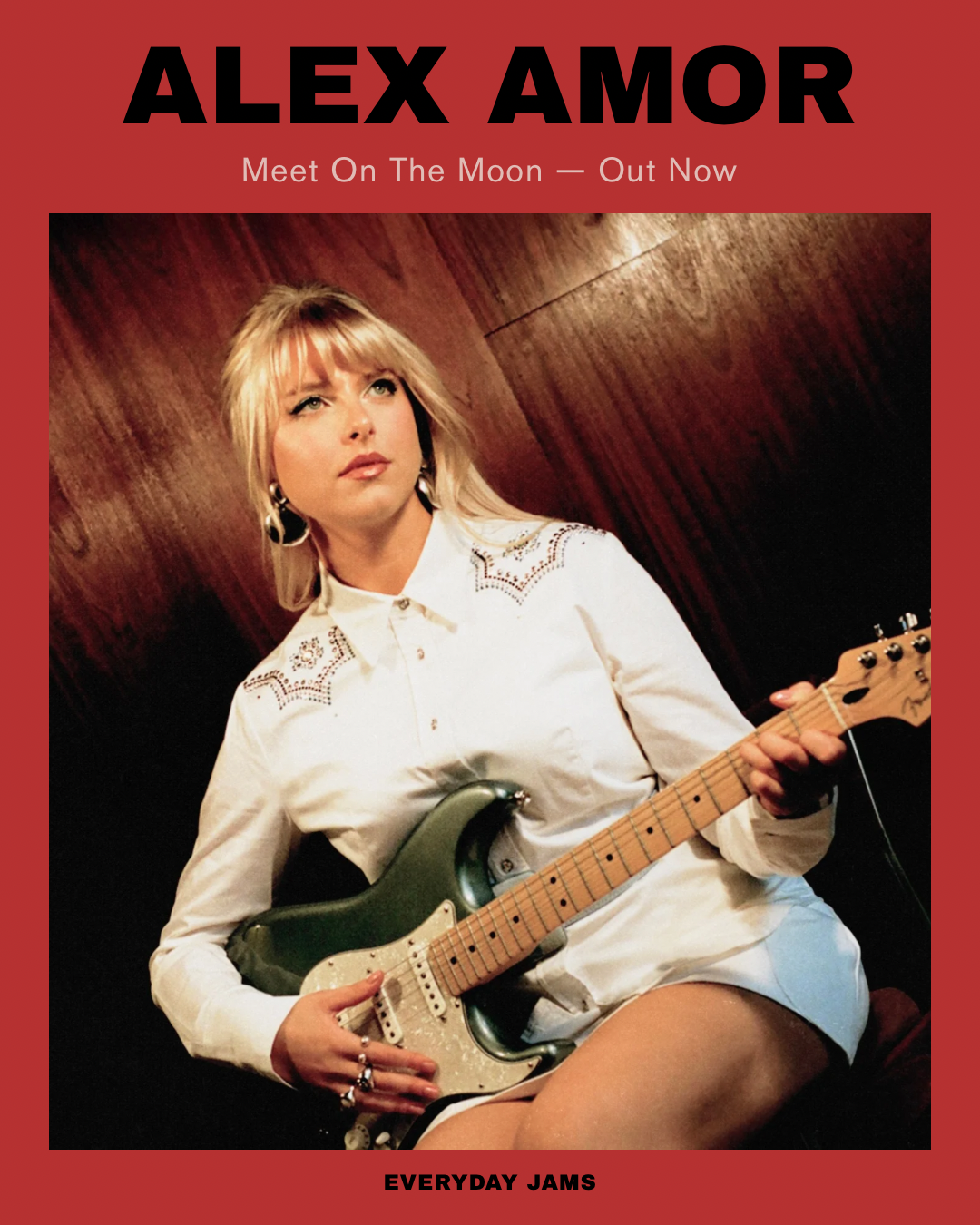 Alex Amor steps into something weightless on “Meet On The Moon”