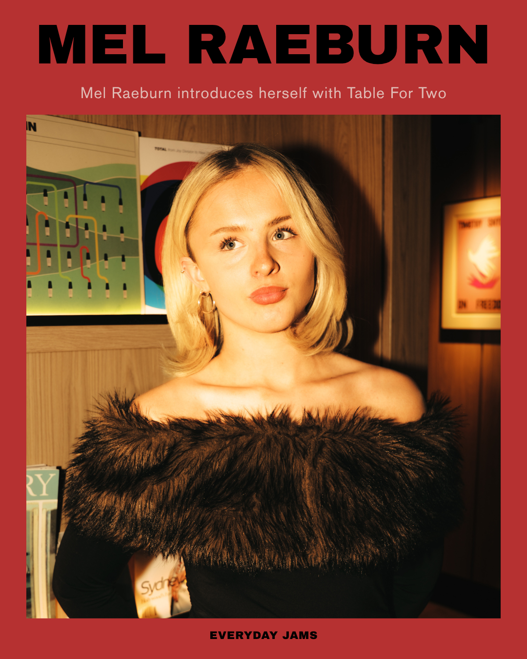 Mel Raeburn Captures the Beautiful Uncertainty of Falling in Love on “Table For Two”