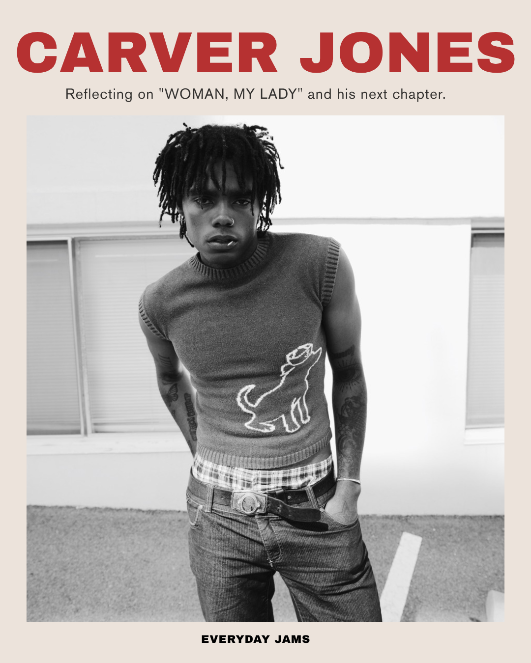 Carver Jones Talks "WOMAN, MY LADY," Romanticism, and Letting the Song Lead