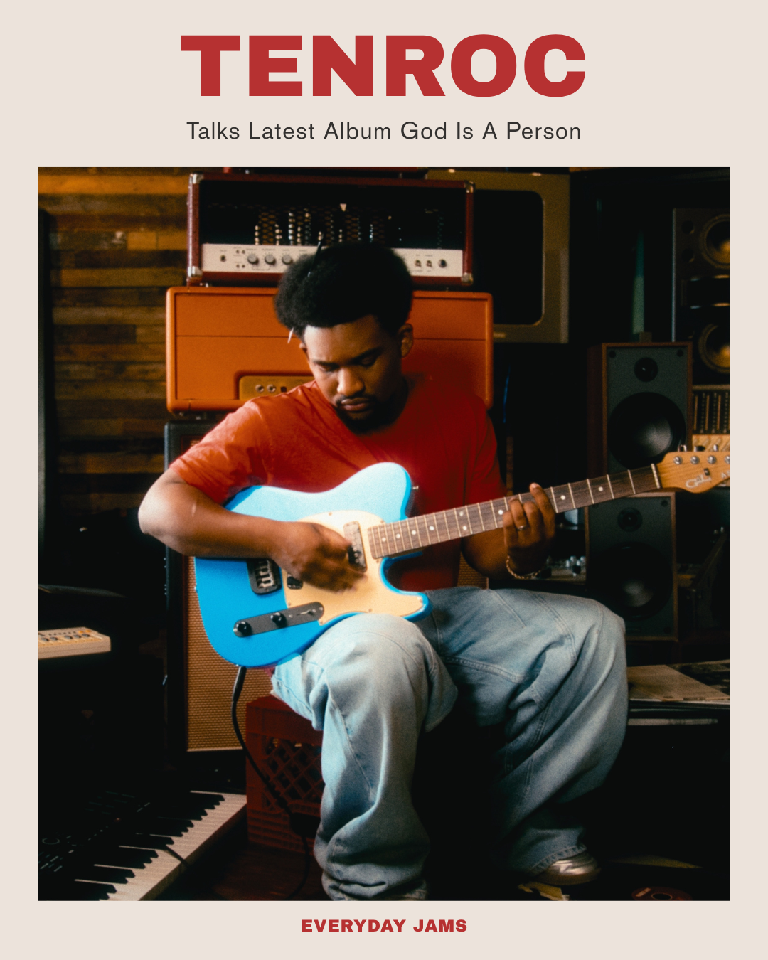 Tenroc Talks God Is A Person, Finding His Voice, and the Stories That Finally Became His Own