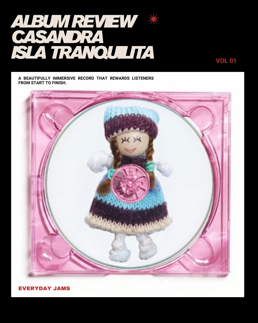 Album Review: CASANDRA's ISLA TRANQUILITA Rewards Listeners From Start to Finish