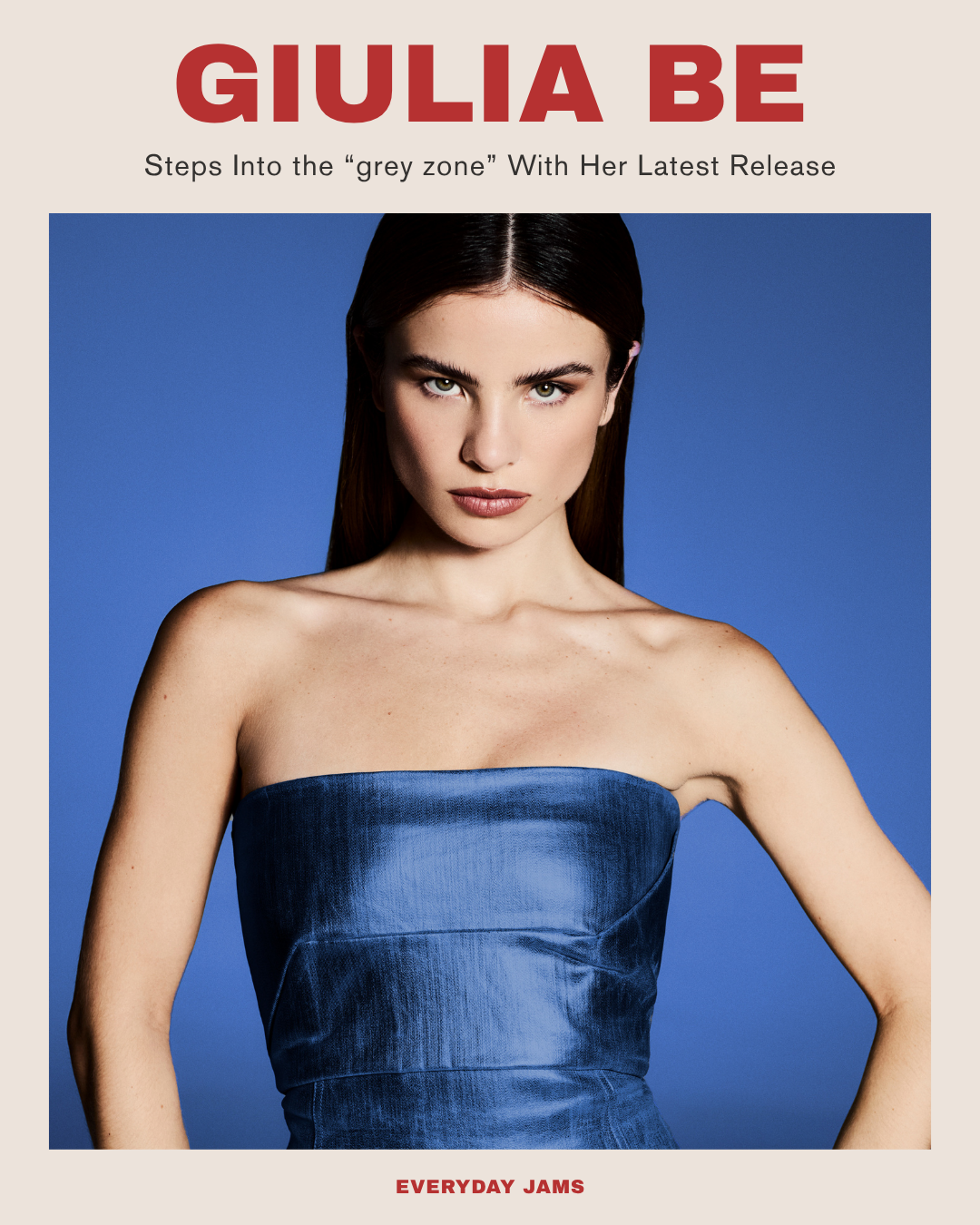 Song Review: GIULIA BE - grey zone 