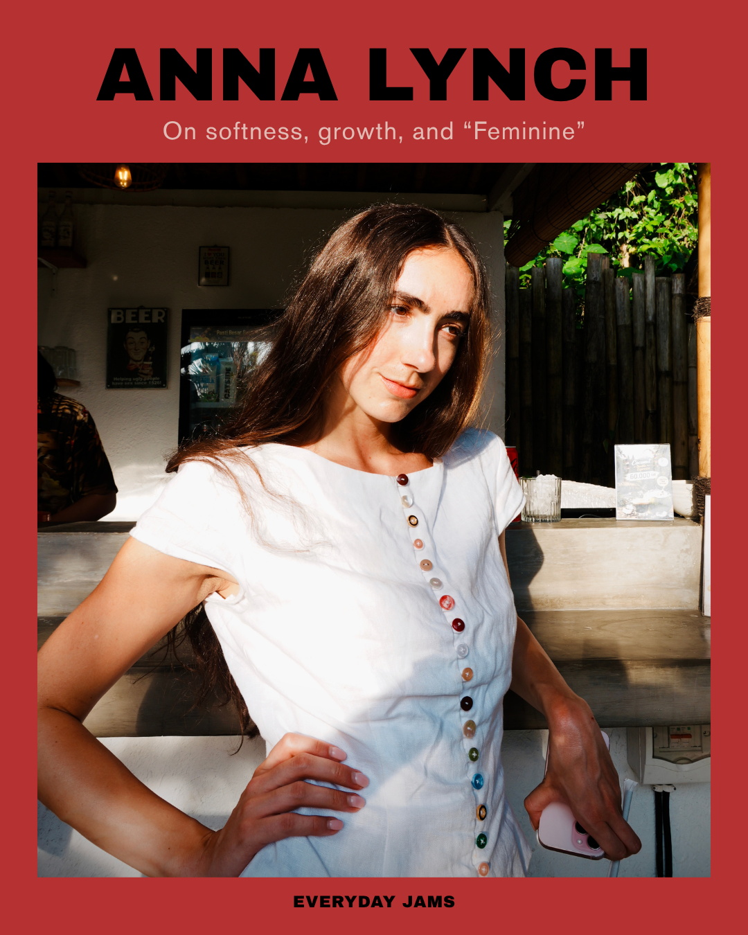 Anna Lynch Talks “Feminine”