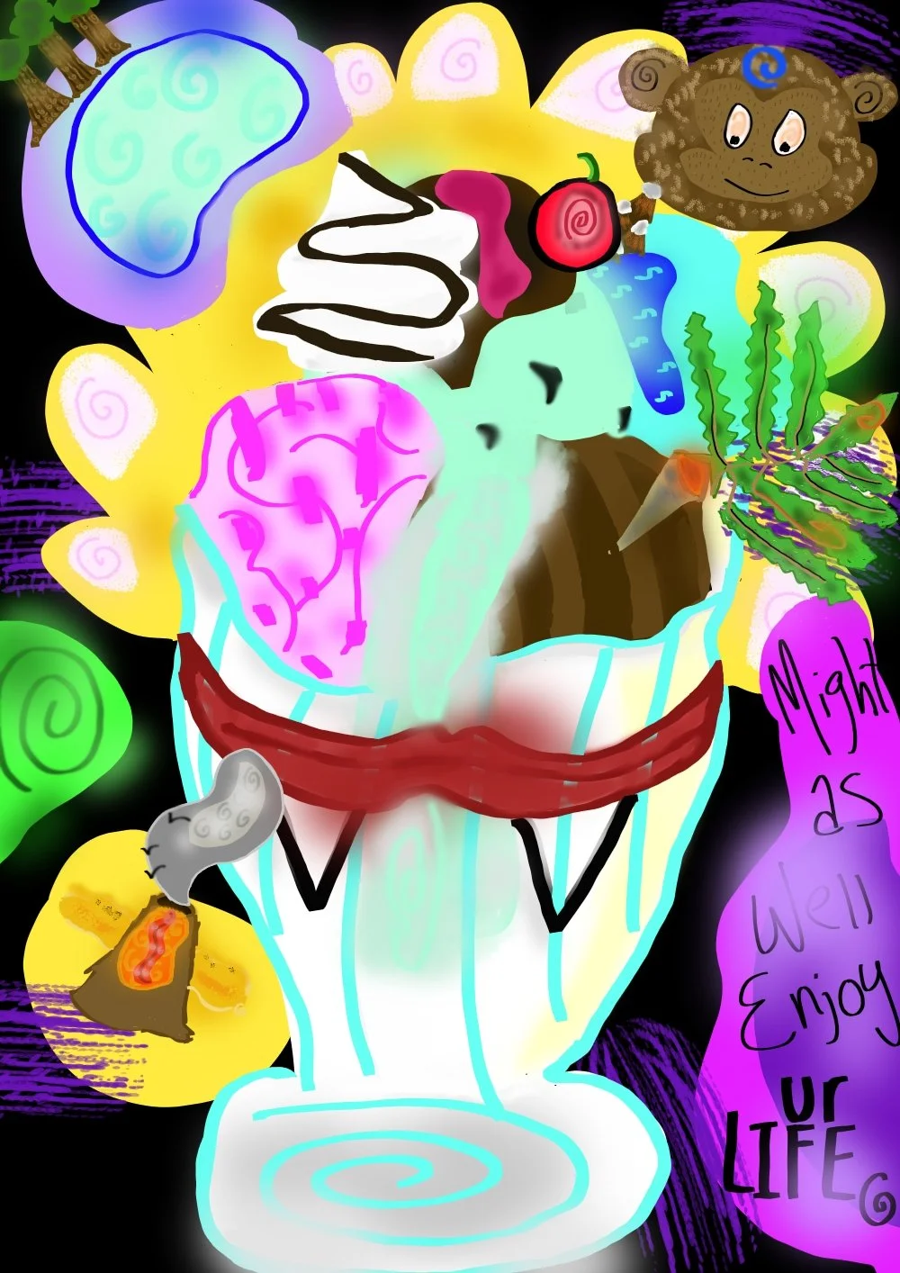 Enjoy Ya Life Graphic Tee