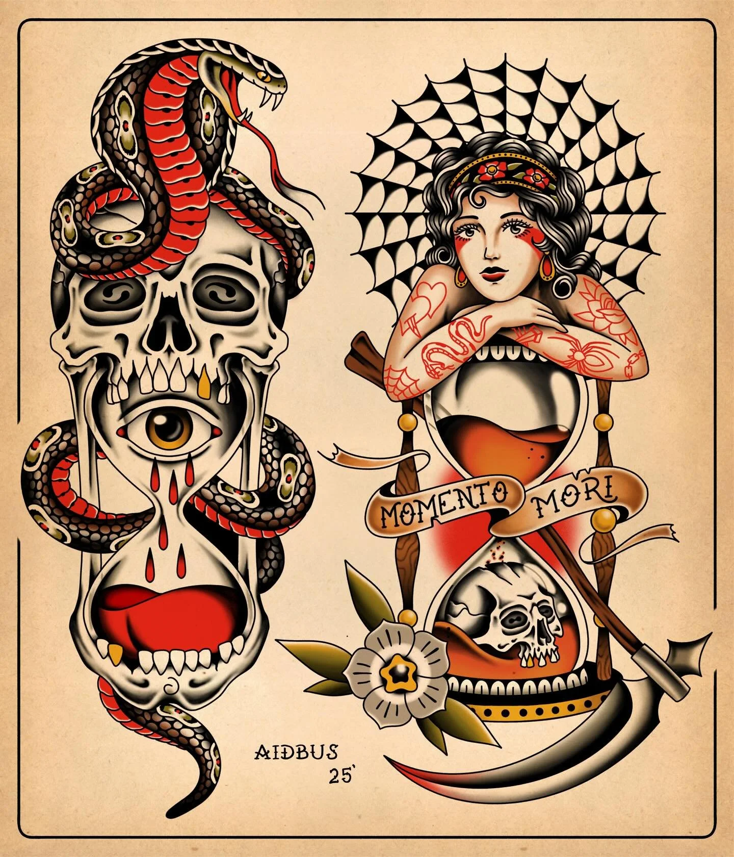 🎄 Merry Christmas EVERYONE 🎁
My gift to you all is some sick ass flash!
I would love to tattoo this as a full outer bicep tattoo
‼️ DM or Email me if interested ‼️
-
Im also always willing to make any adjustments to my flash to fit your own ideas ;