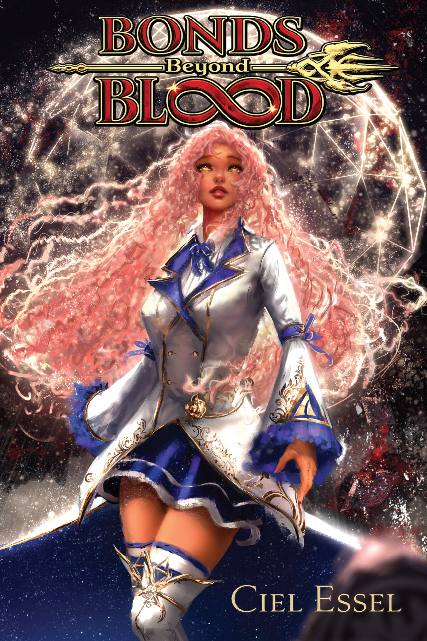 Bonds Beyond Blood book cover, a dark romantasy novel by Ciel Essel