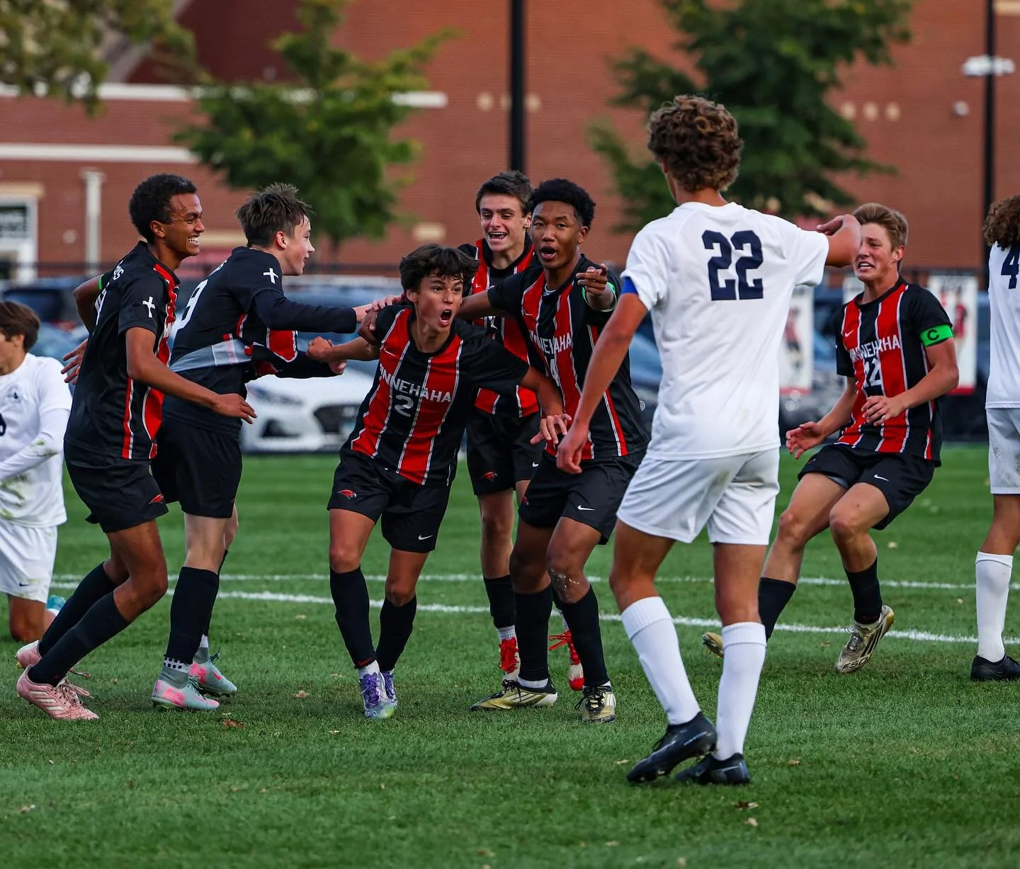 Minnehaha Soccer sections vs SPA 10.13.25