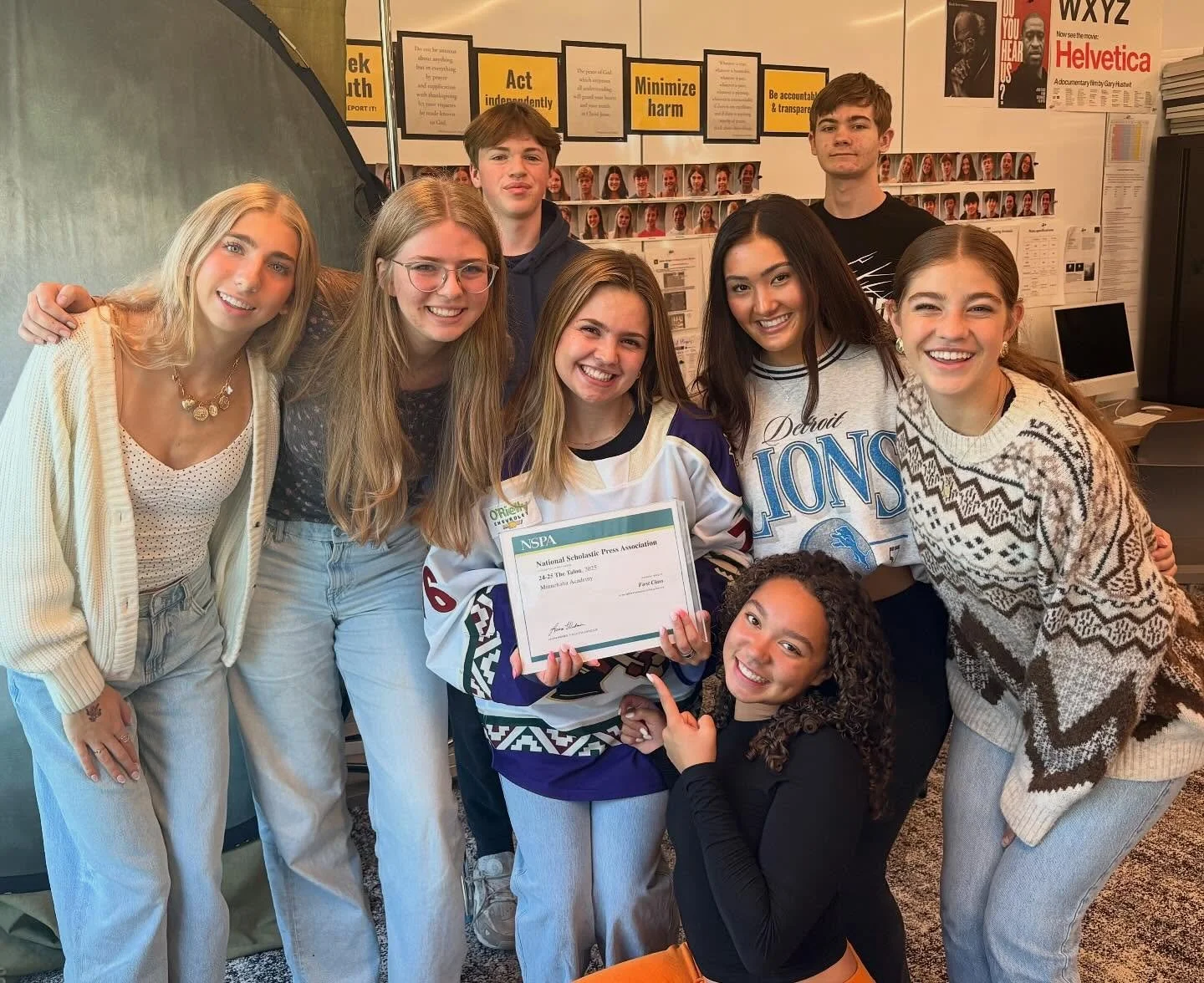 Happy release day!! Some exciting news, the Minnehaha Talon took first class in the NSPA annual national critique!