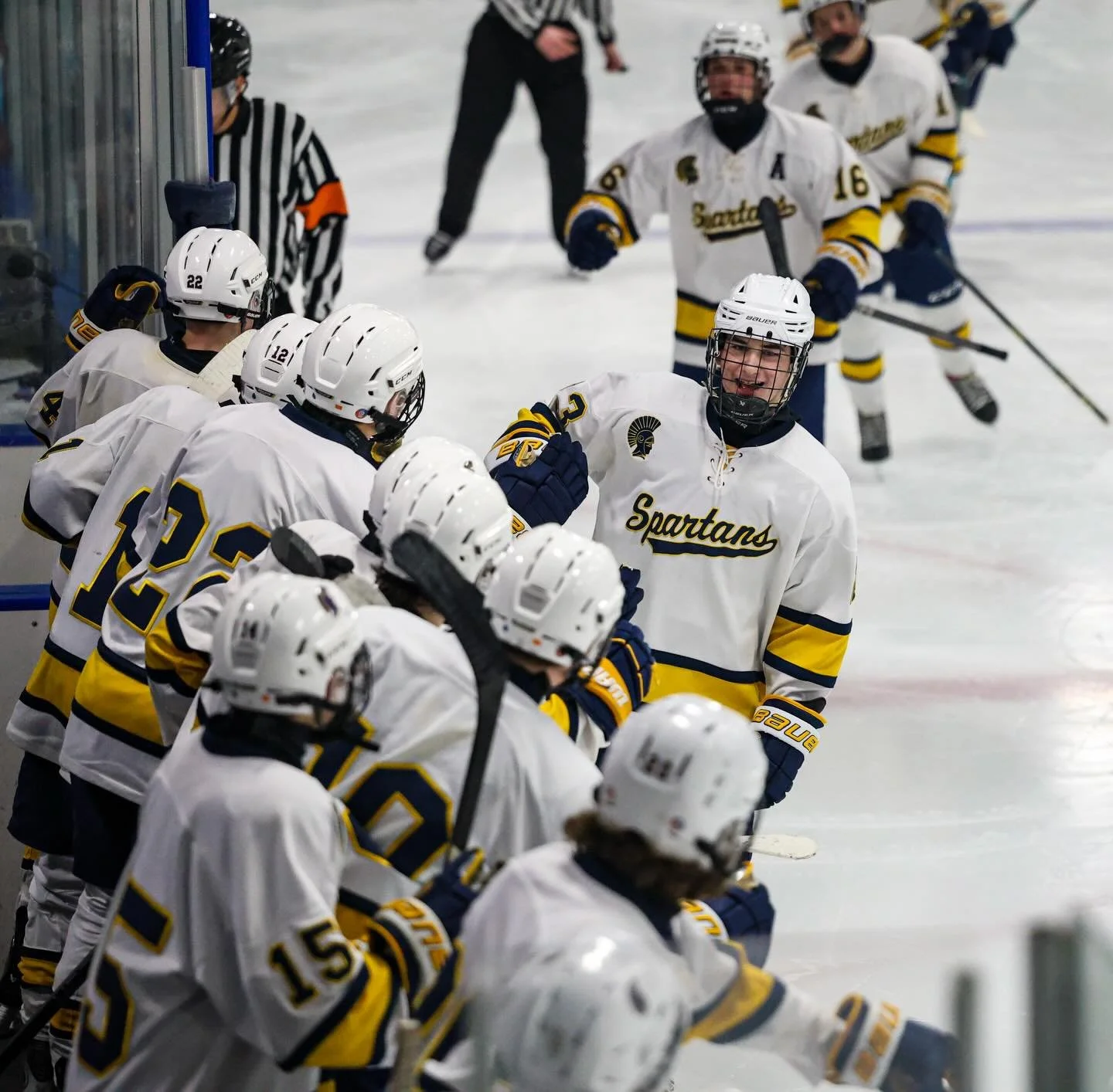 SPA Boys Hockey against Simley