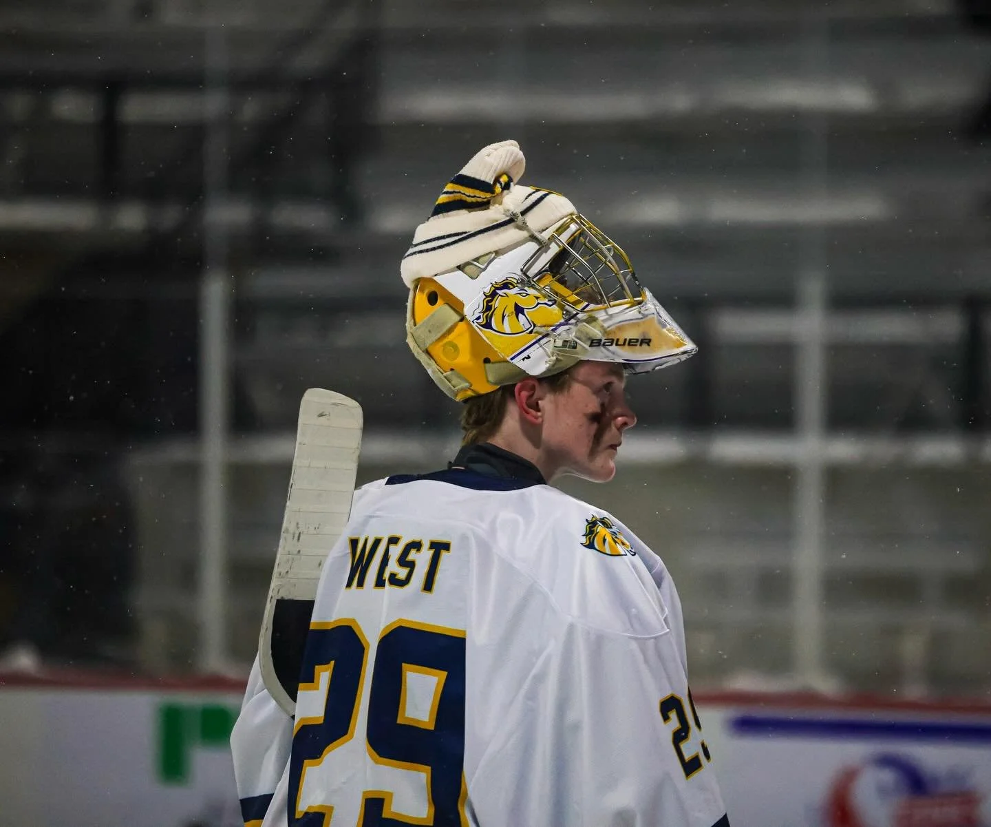 Breck took a 10-1 victory over the St. Paul Academy Spartans at Hockey Day Minnesota