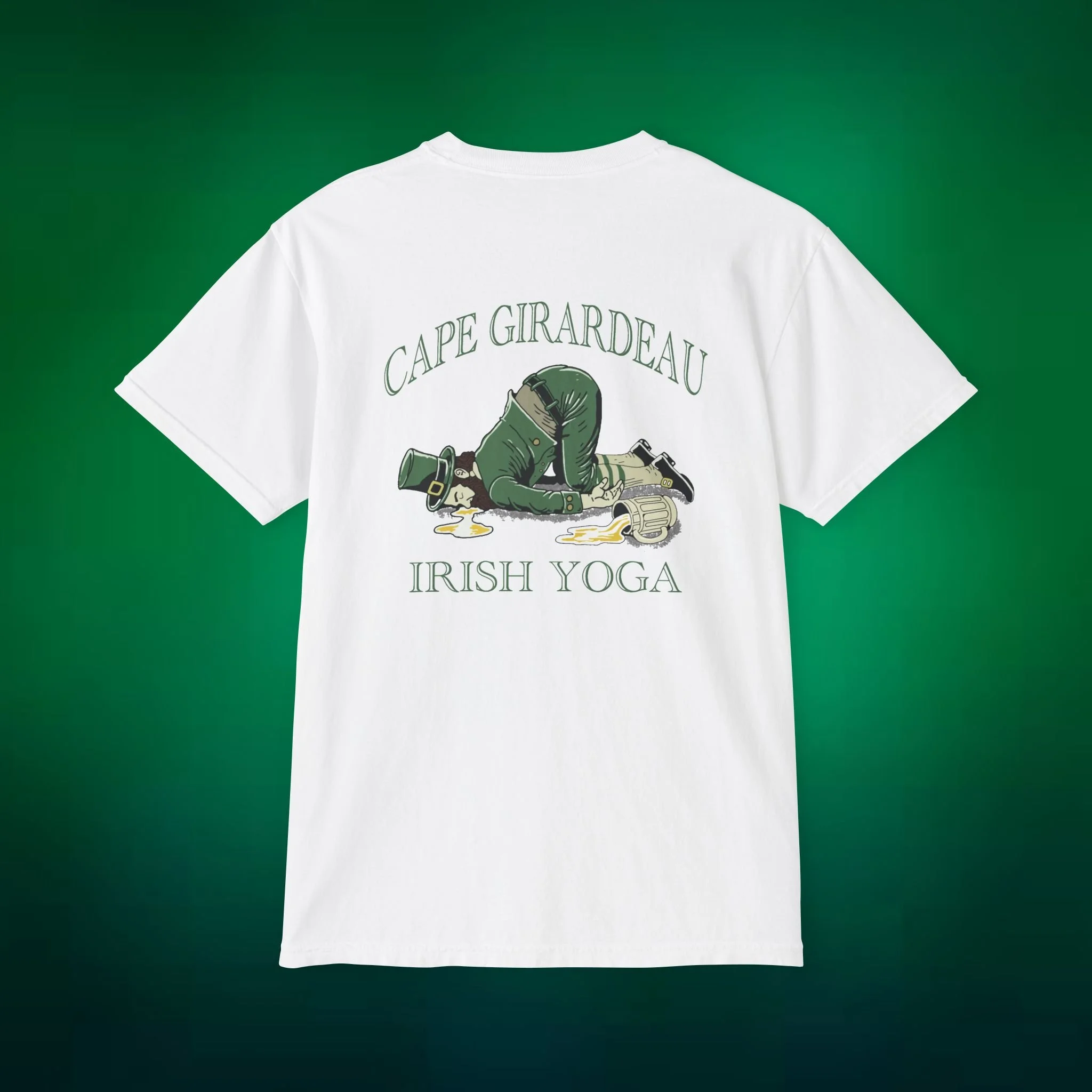 Cape Girardeau Irish Yoga Pocket T