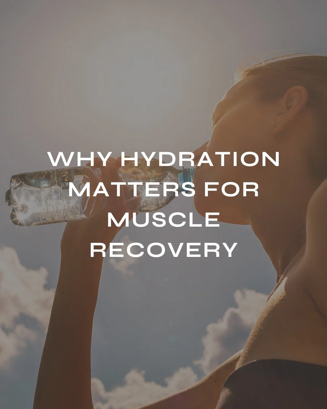 Water isn&rsquo;t just for quenching your thirst &mdash; it&rsquo;s essential for repairing and rebuilding your muscles. Staying hydrated helps:
✔️ Deliver nutrients to your muscles
✔️ Flush out waste products after exercise
✔️ Keep joints lubricated
